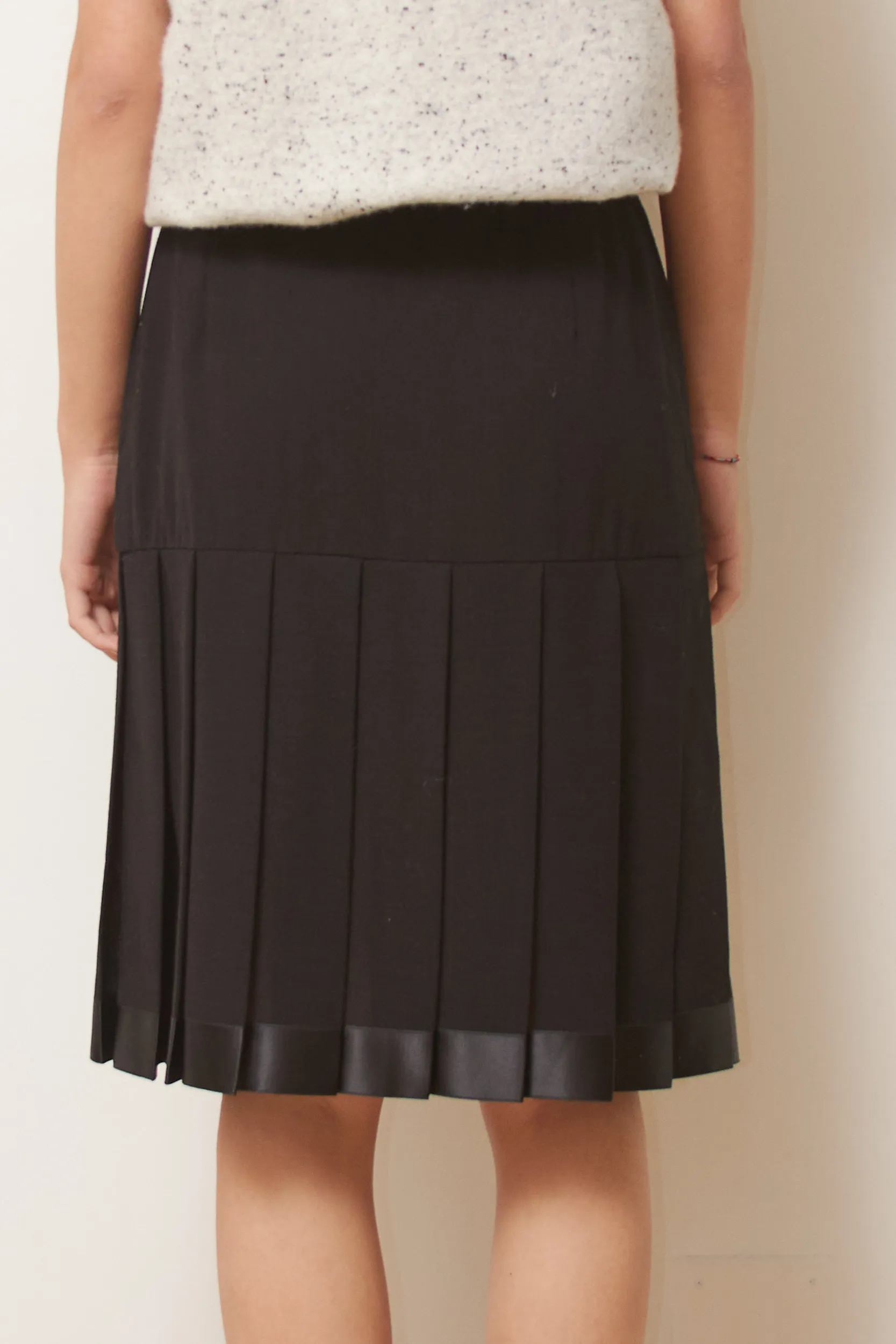 Fustă vintage ECLISSE MILANO din lână S - imagine 4