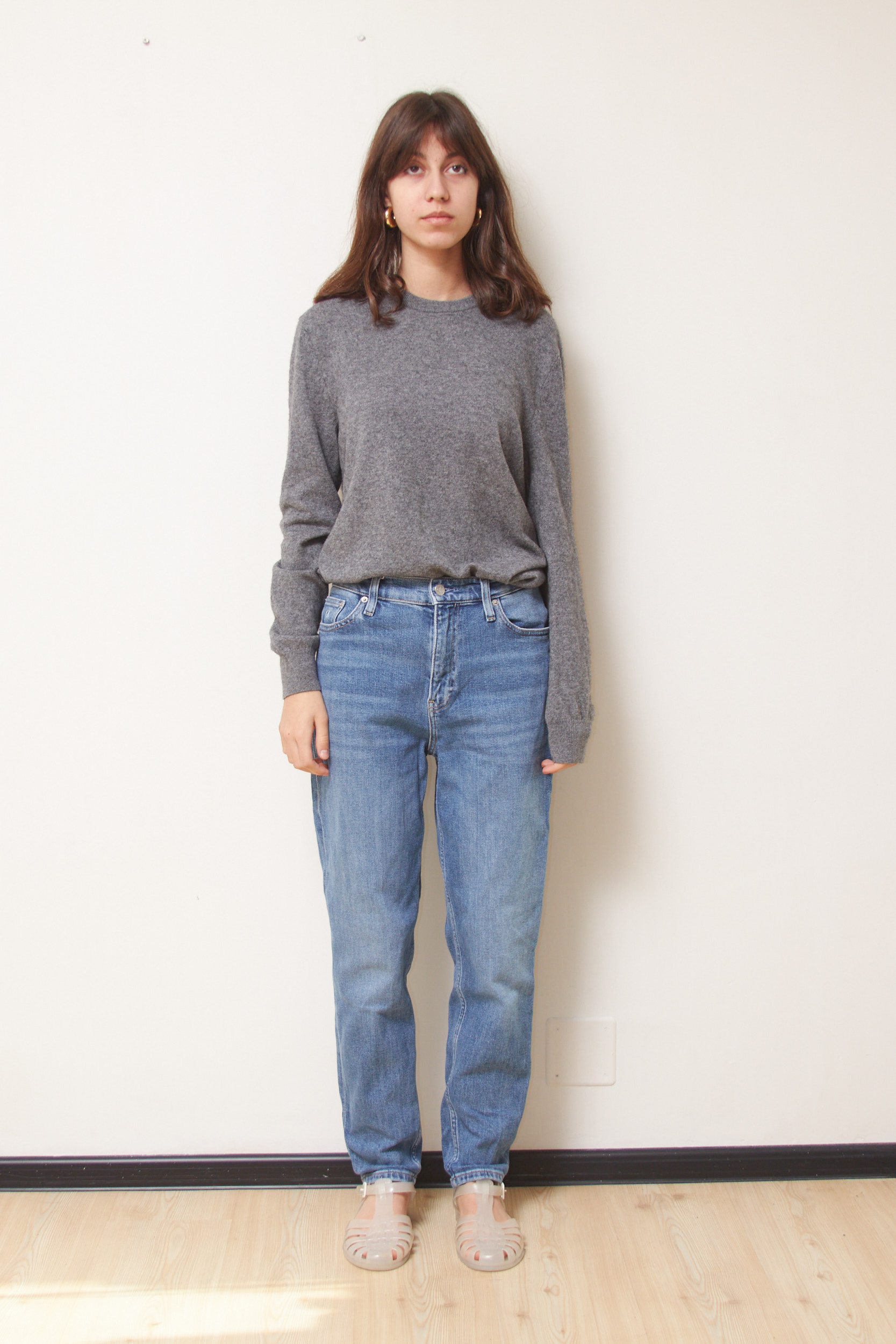 Jeans Calvin Klein "Mom Jean" – High Waist & Light Wash Denim S/M - imagine 2