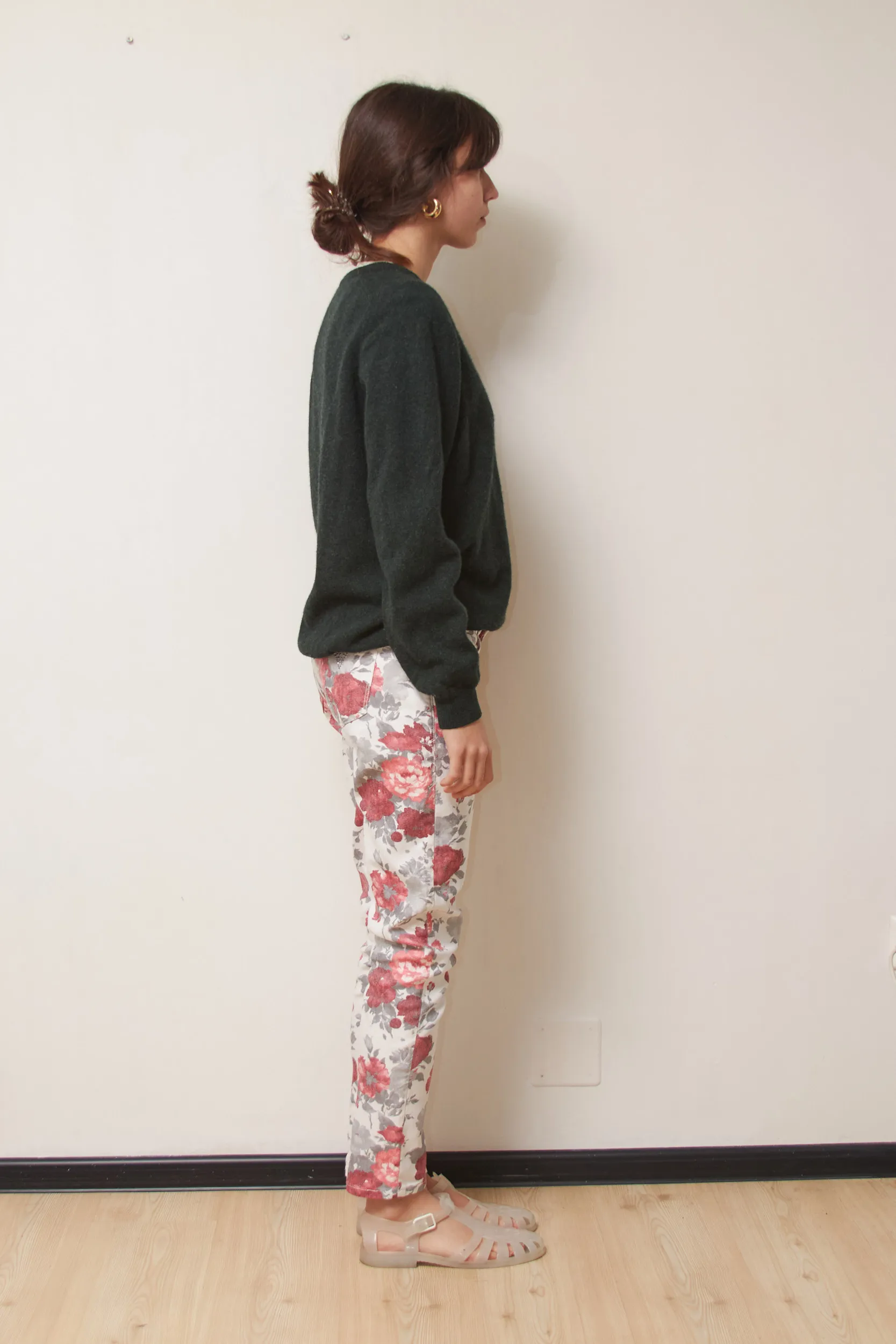 Jeans Guess "Beverly Skinny" – Floral Print & Glam Aesthetic S - imagine 2