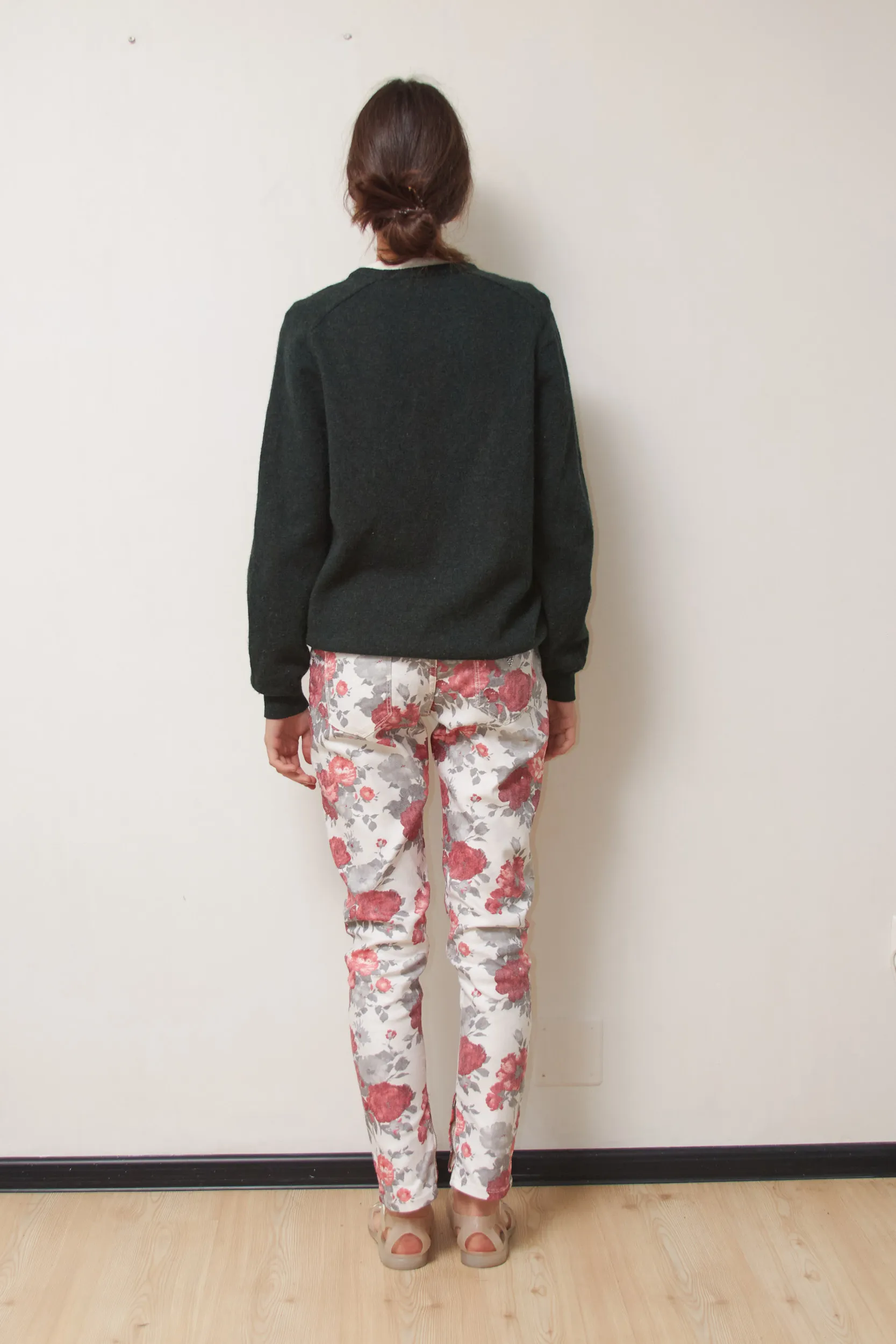 Jeans Guess "Beverly Skinny" – Floral Print & Glam Aesthetic S - imagine 3