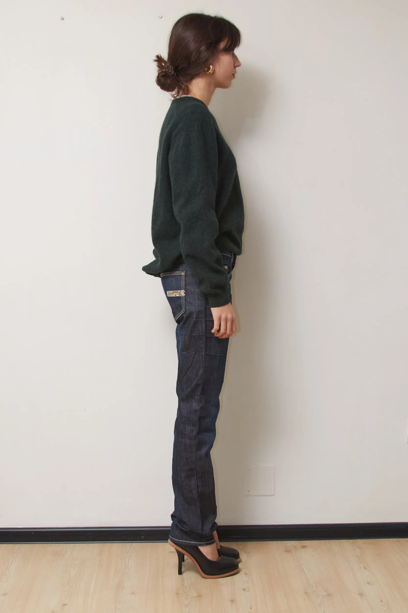 Jeans Calvin Klein – Slim Fit cu Detalii Brodate S - imagine 2