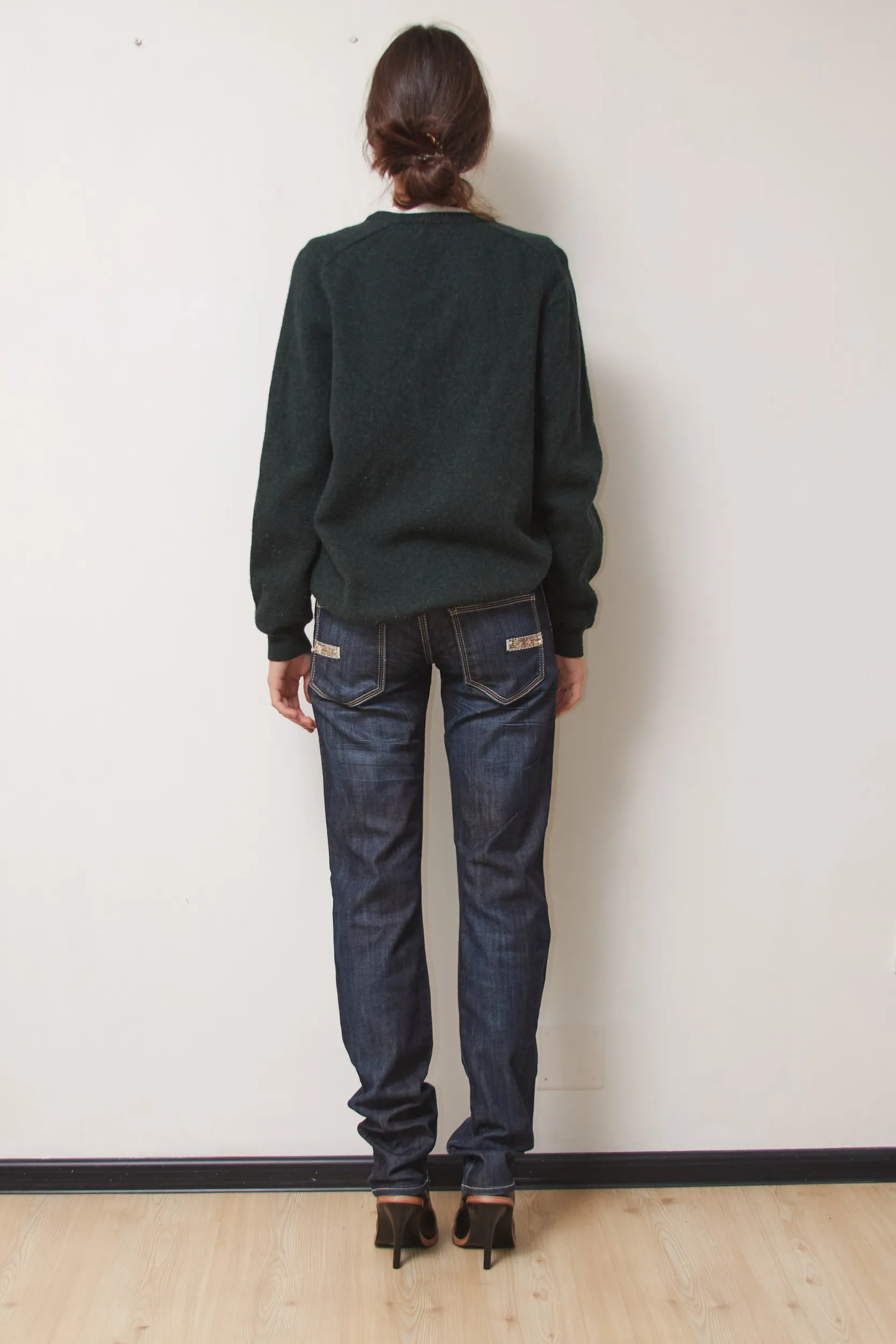 Jeans Calvin Klein – Slim Fit cu Detalii Brodate S - imagine 3