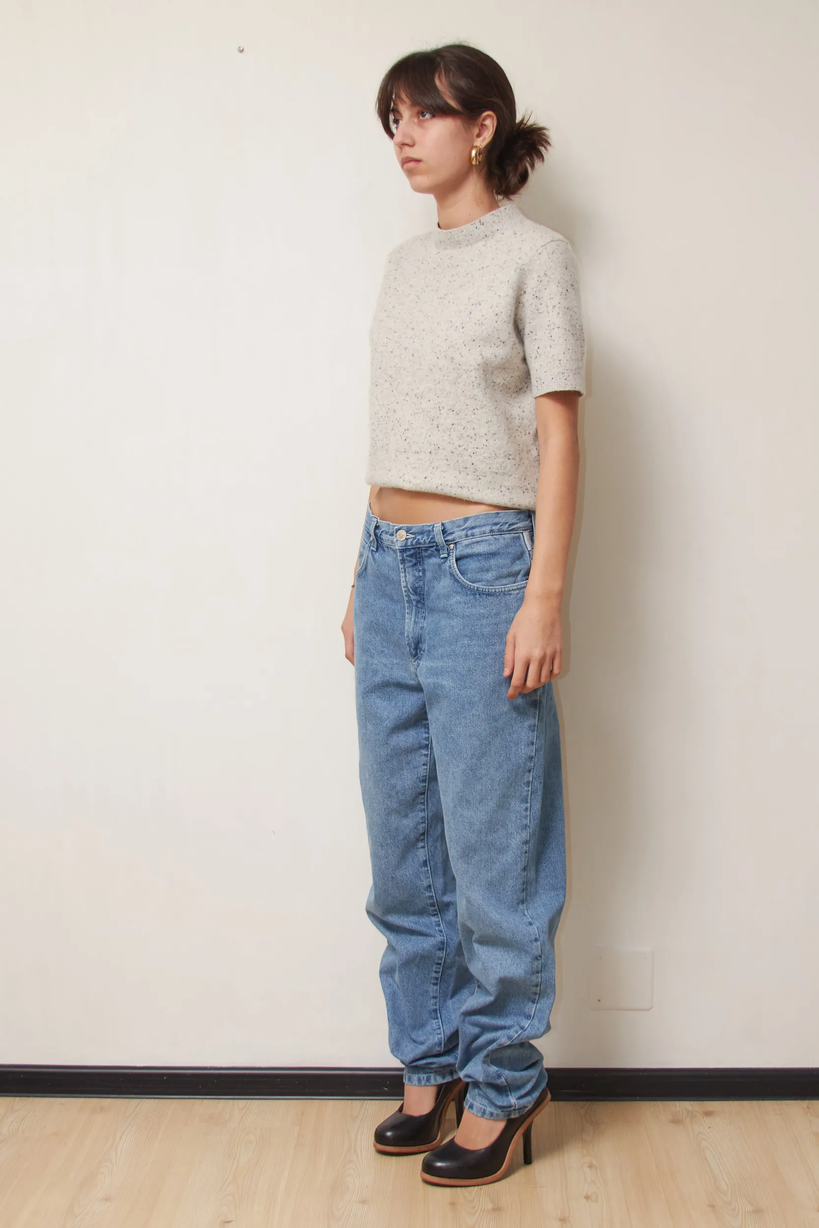 Blugi Versace Jeans Couture (Ice Blue) M - imagine 5