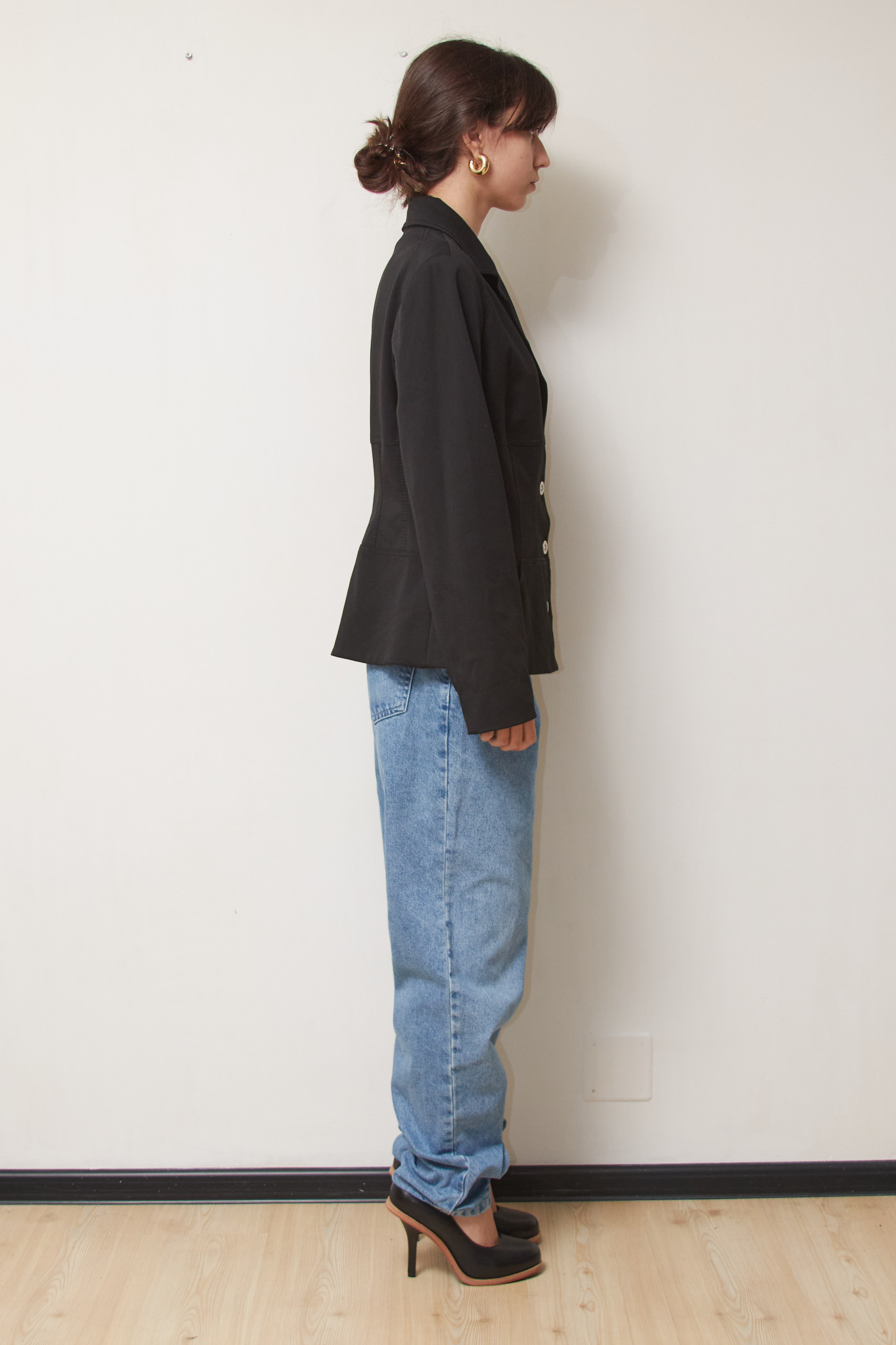 Sacou Laura Biagiotti – Design Arhitectural cu Detalii Tip Corset (Made in Italy) L - imagine 3