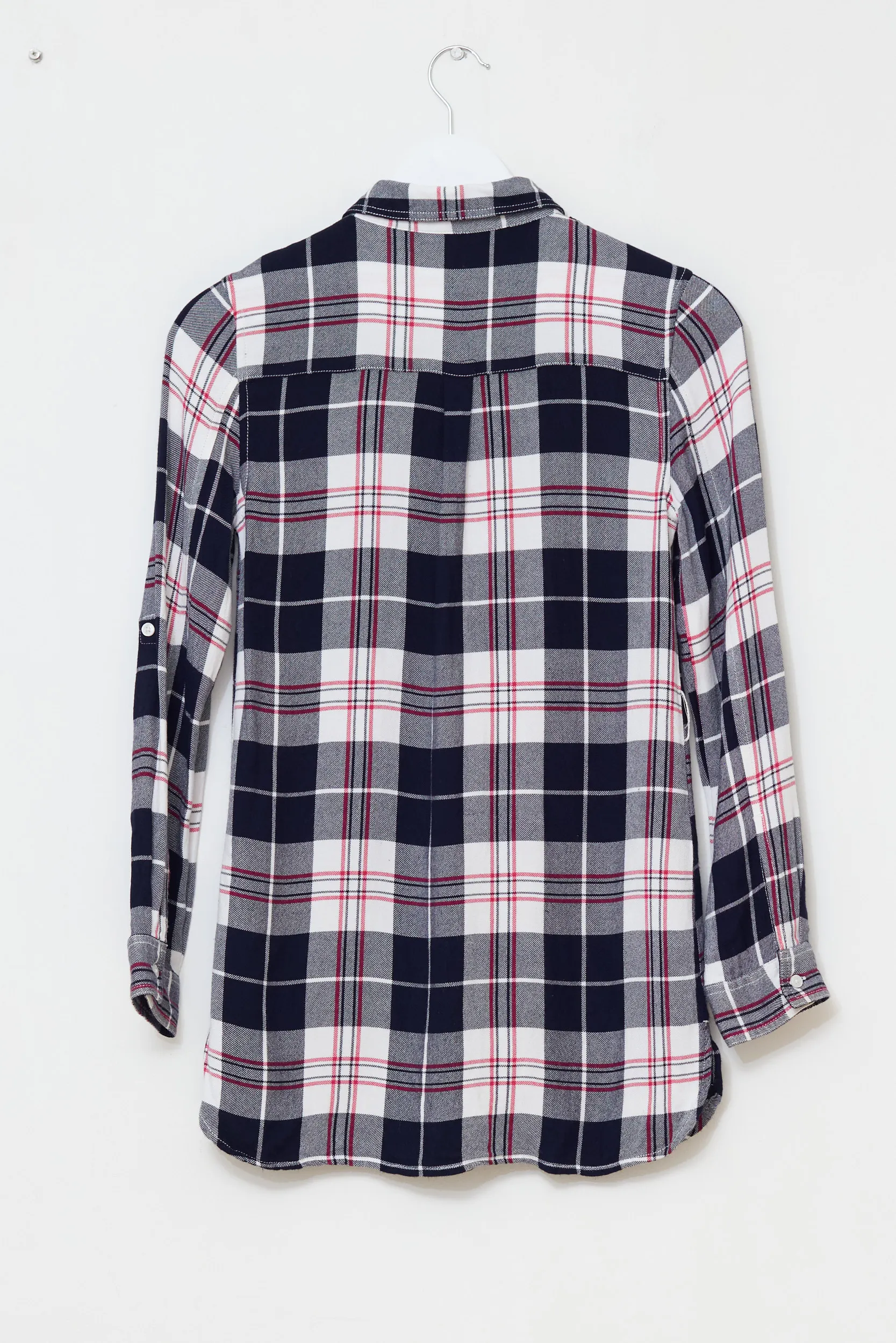 Cămașă Guess – Carouri și Detalii Glam (Mărgele și Lanțuri) XS/S - imagine 3