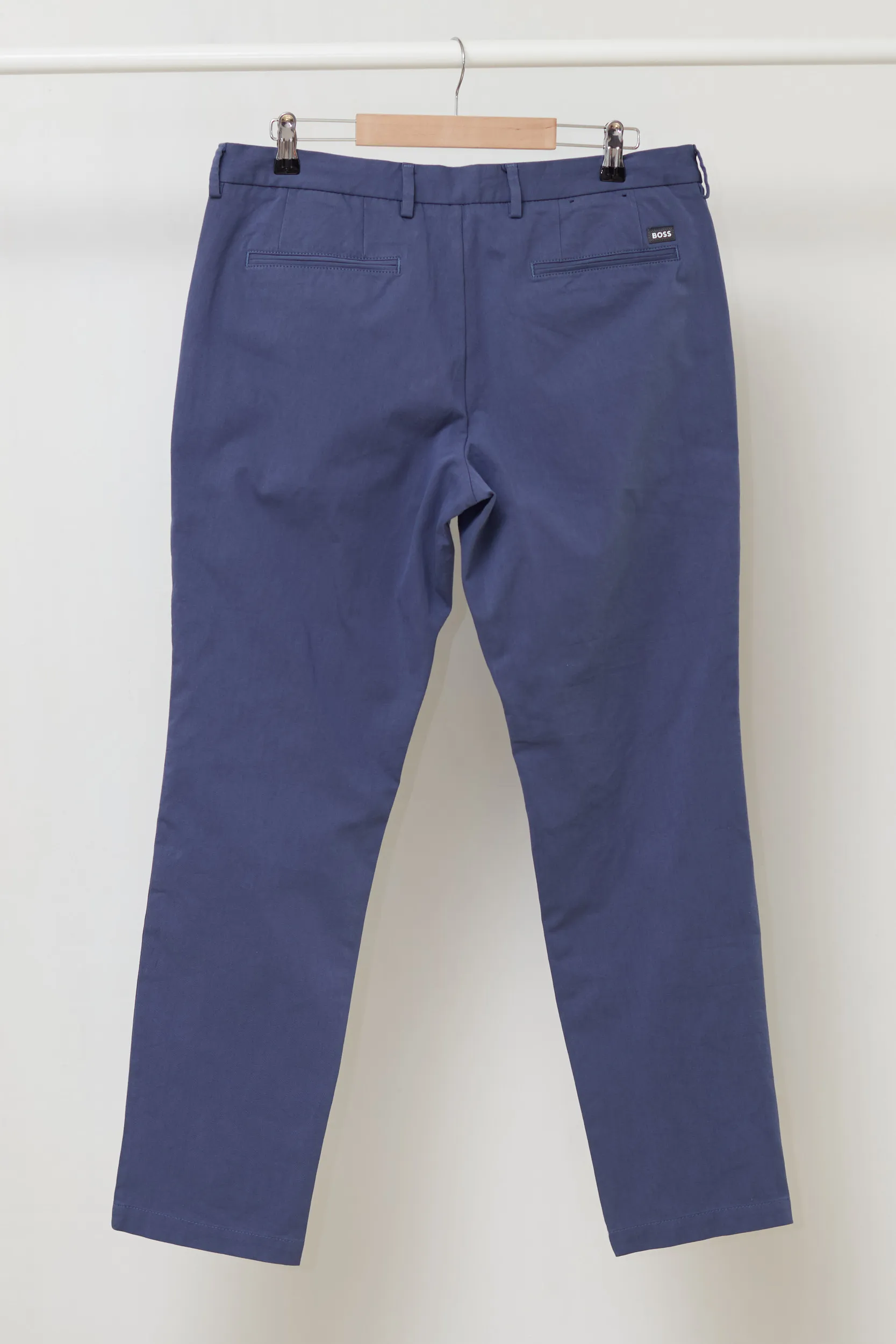 Pantaloni Chino BOSS "Kaito" – Bumbac Elastic & Croială Slim Fit - 52 / W36 - imagine 3