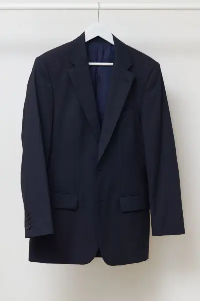 Sacou BOSS "Guabello" Super 120's – 100% Lână Virgină Navy - 48 / M