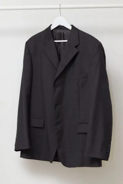 Sacou Lână Premium Fioravante – Țesătură "Super 100's" & Fir Dublu Răsucit (Doppio Ritorto) - L