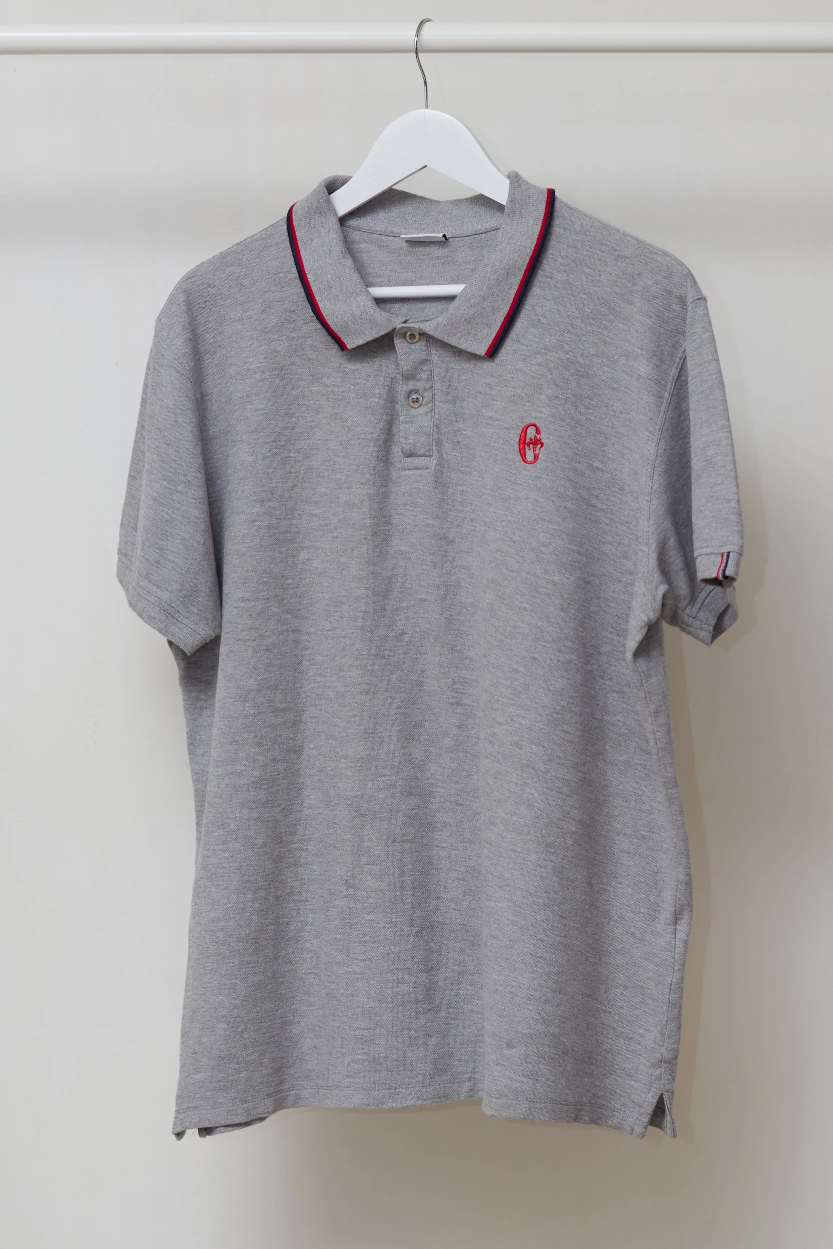 Tricou Polo Conte of Florence "Grey Melange" - XL