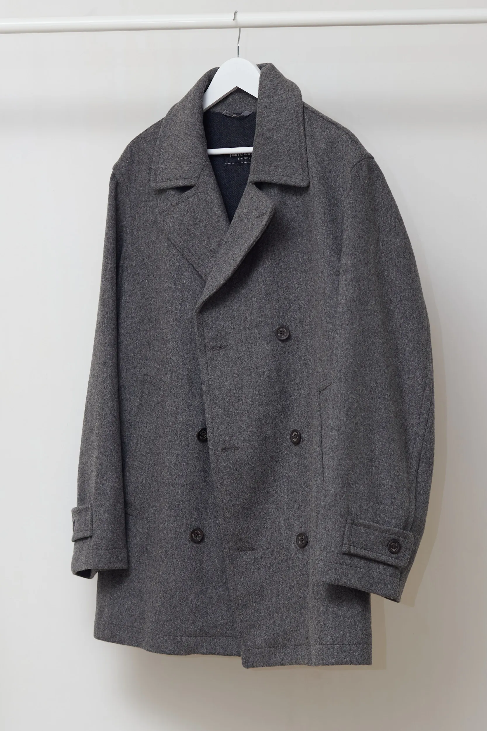 Palton Scurt Pierre Cardin "Classic Pea Coat" – 70% Lână & Croială Double-Breasted - 52/L - imagine 5