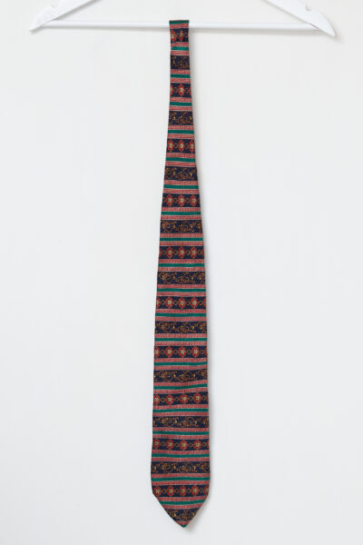 Cravată vintage din mătase dungi orizontale Paul Smith