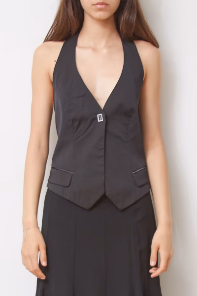 Vestă 'Tuxedo Halter' AMY GEE L