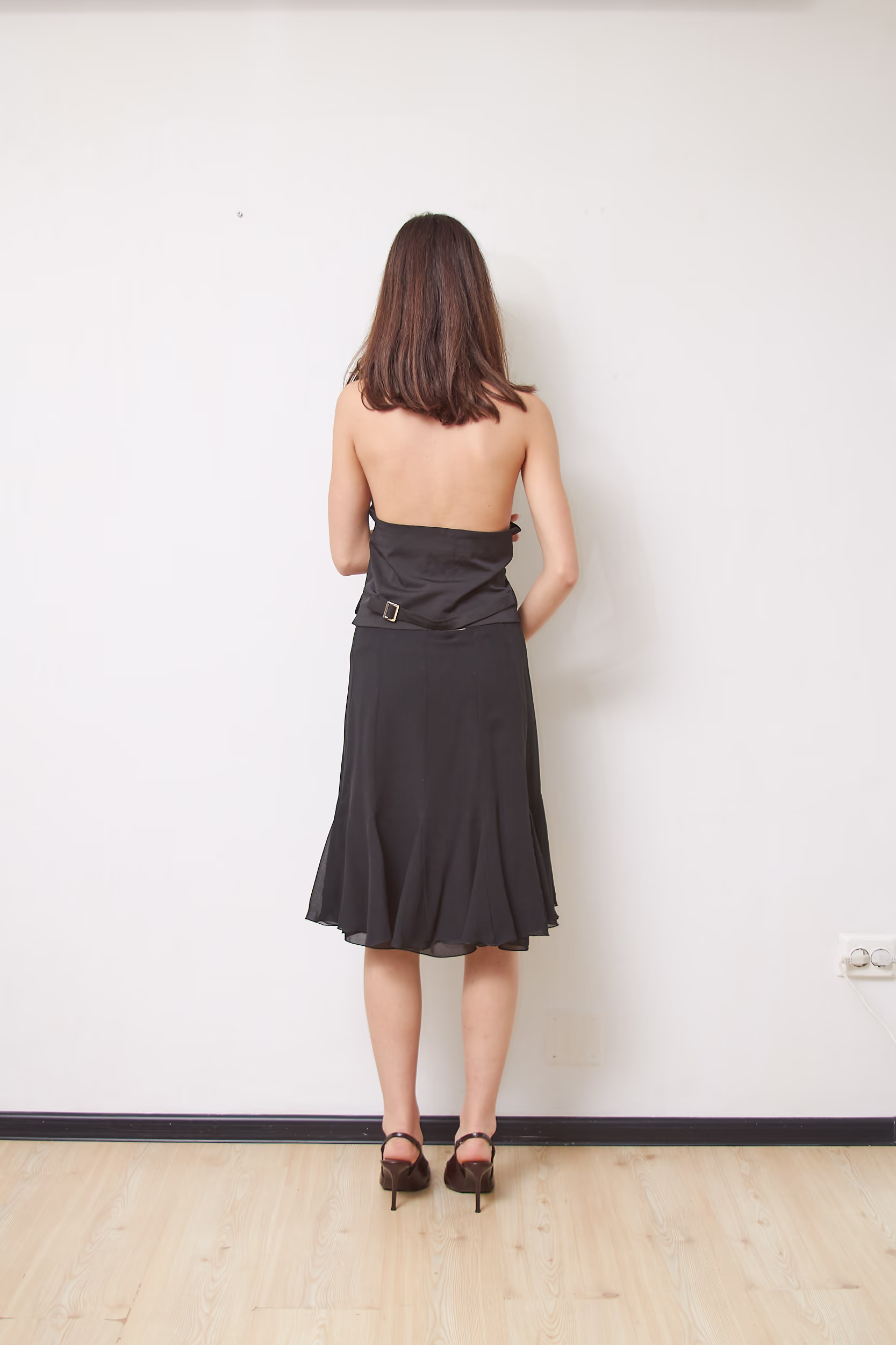 Vestă 'Tuxedo Halter' AMY GEE L - imagine 3