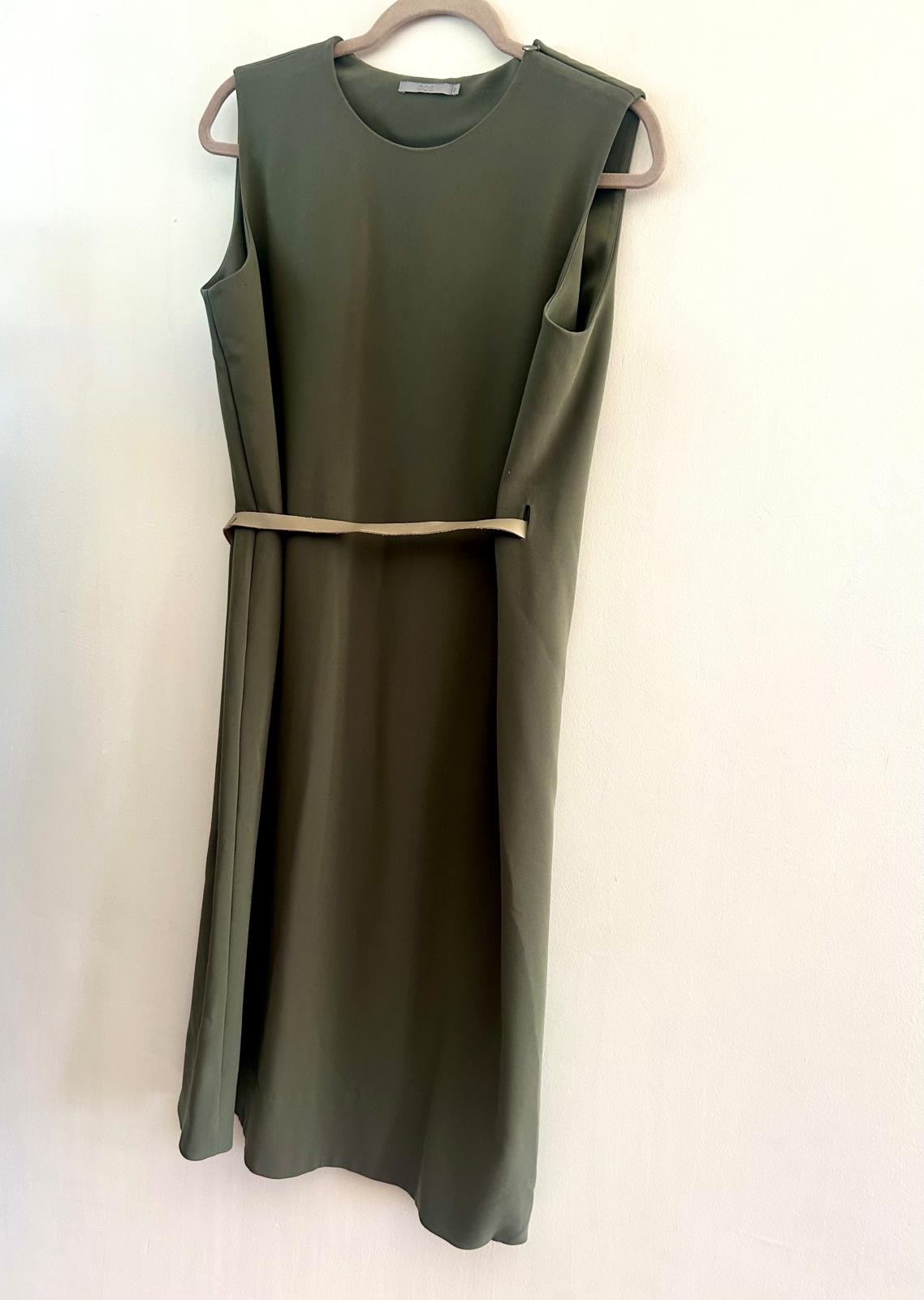 Rochie COS verde, EU 40/M-L - imagine 5