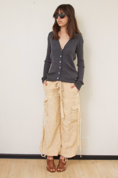Cardigan delicat din lână merinos, S/M/L