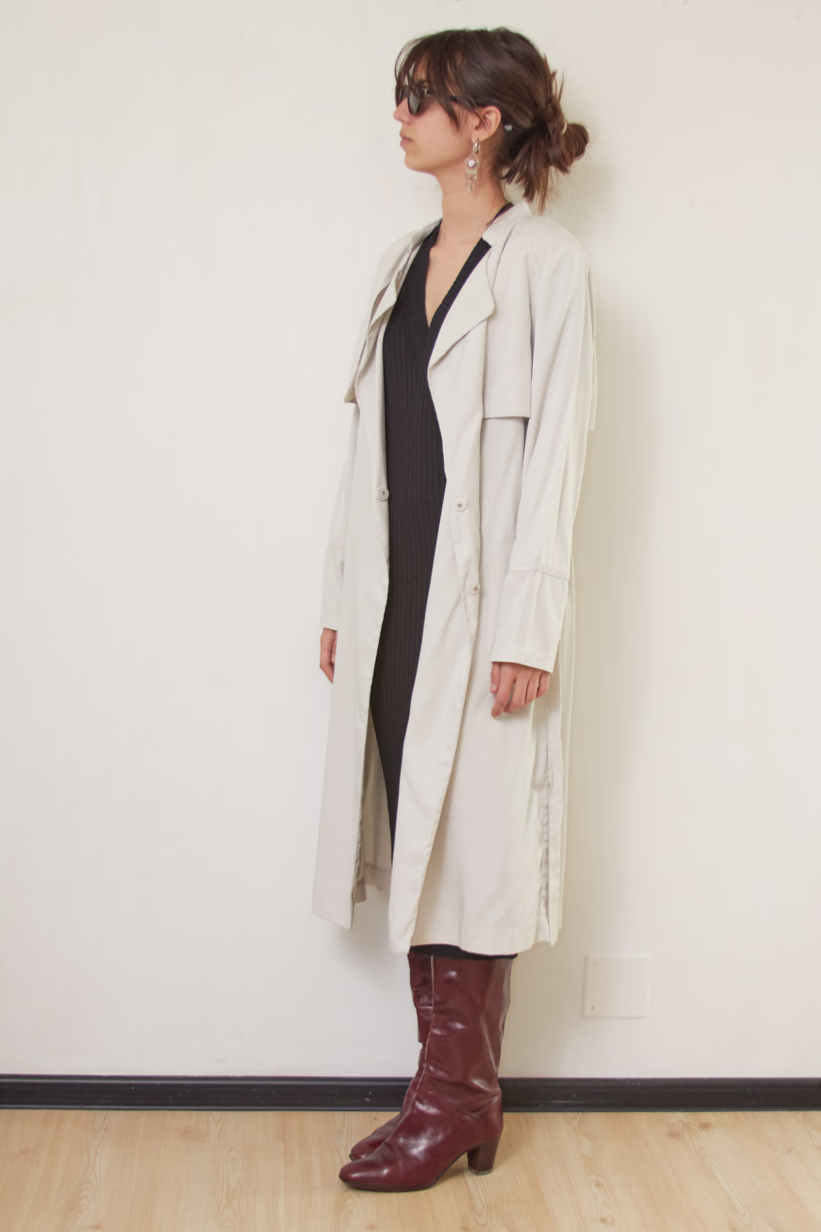 Rochie Trench H&M EU 40- M - imagine 4