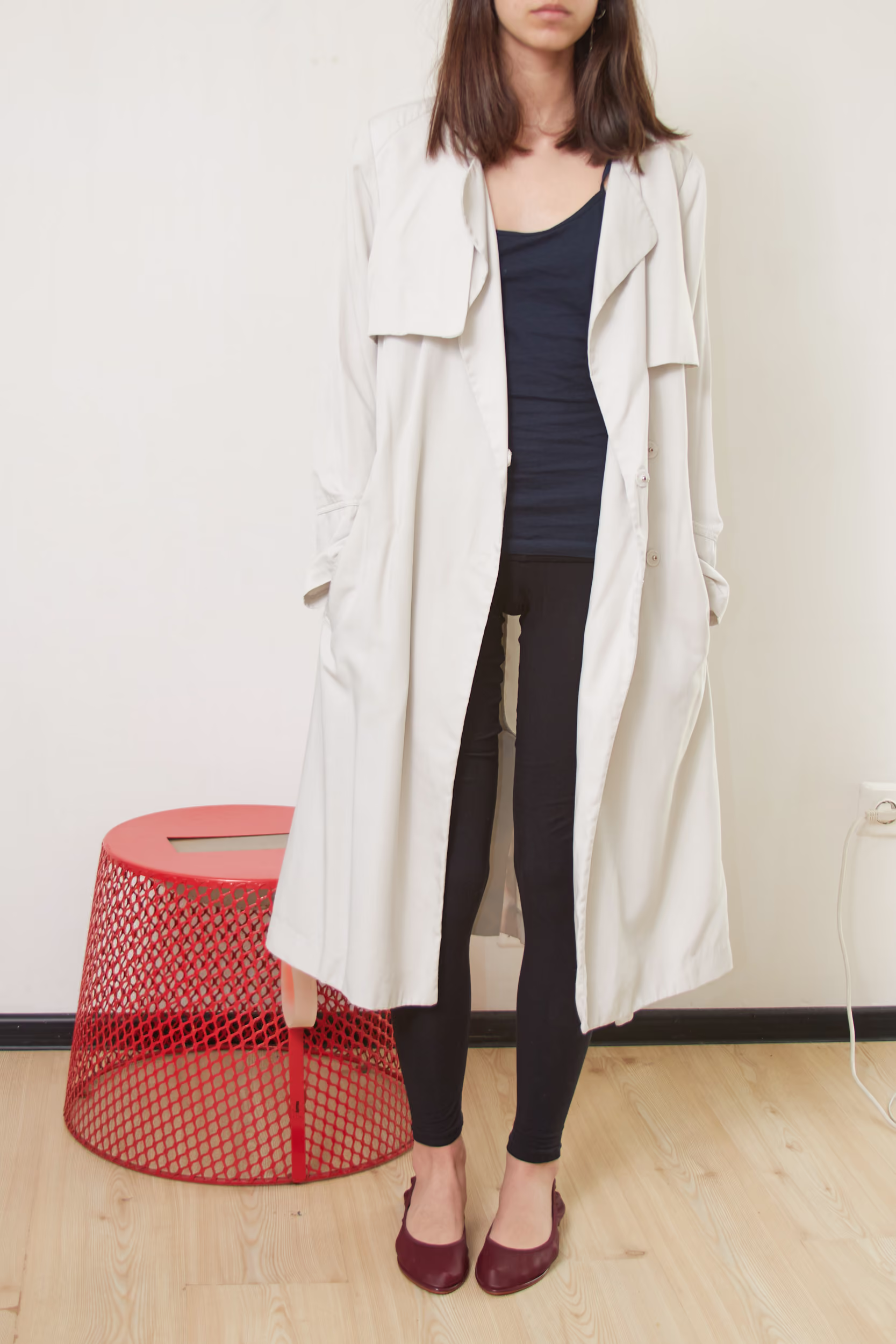 Rochie Trench H&M EU 40- M - imagine 7