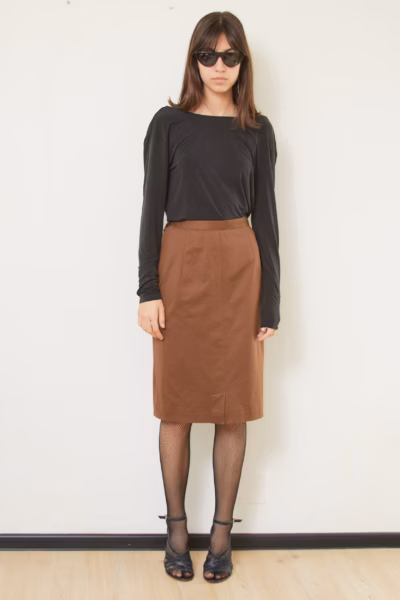 Fustă Vintage Caramel M