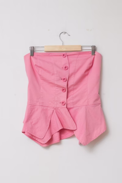 Corset din bumbac cu peplum, EU 44/L