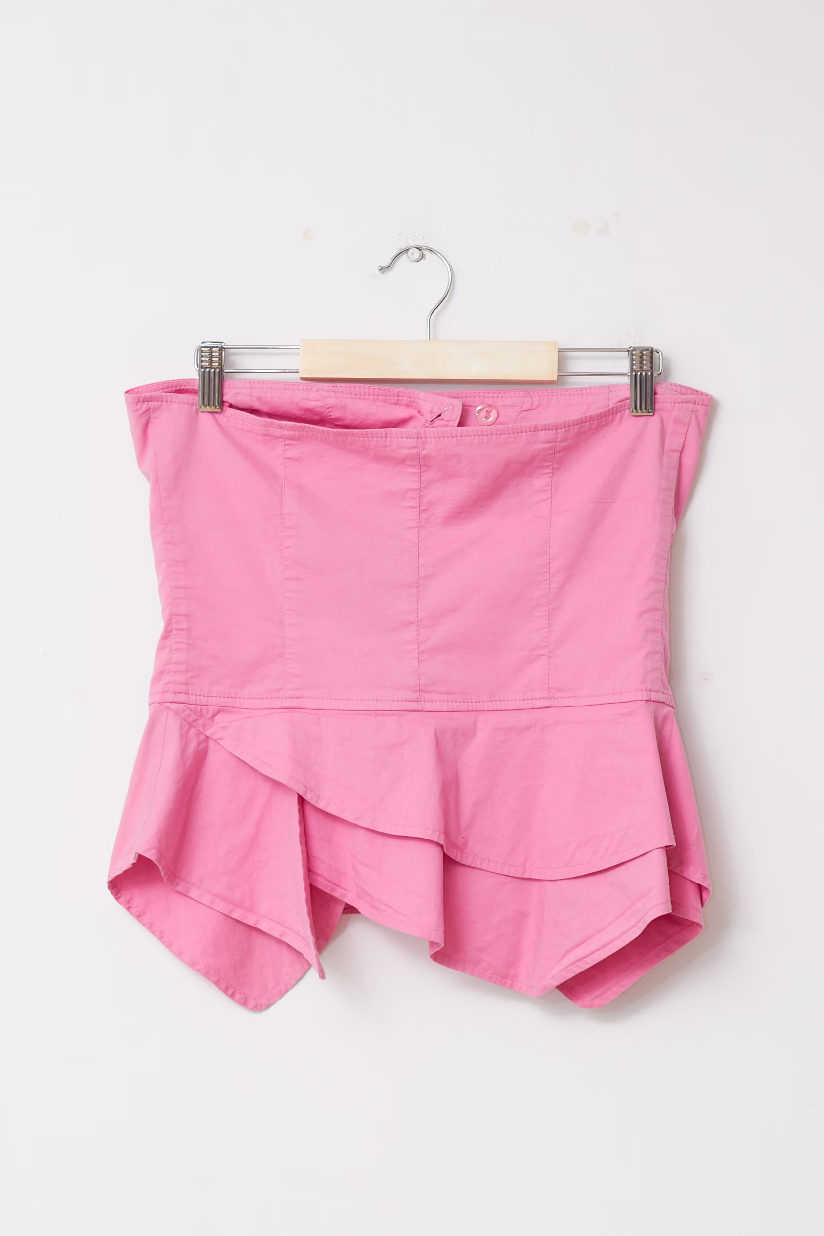 Corset din bumbac cu peplum, EU 44/L - imagine 5
