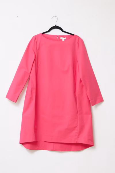 Rochie de bumbac COS roz, marime EU 42/L