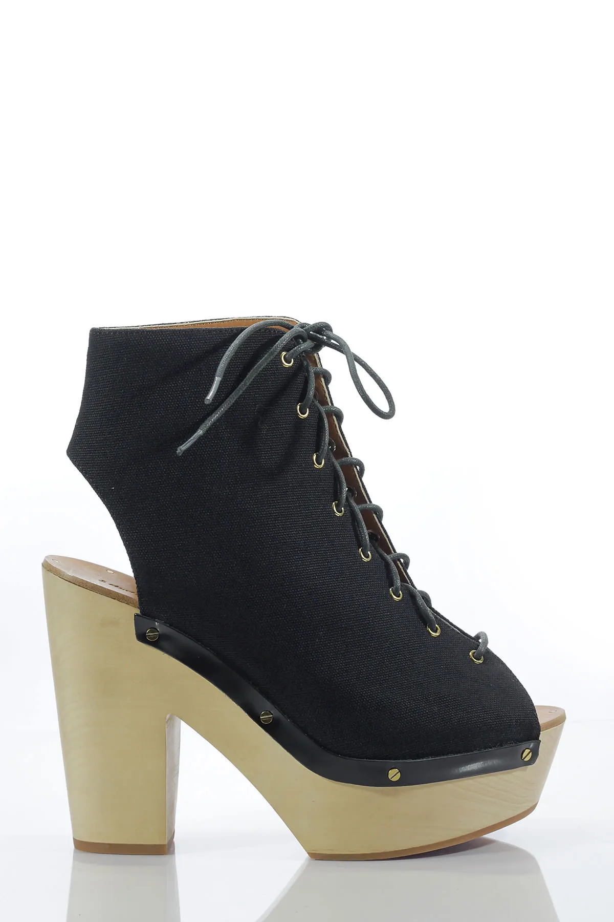 Sandale & Other Stories cu Talpă de Lemn Black - imagine 2
