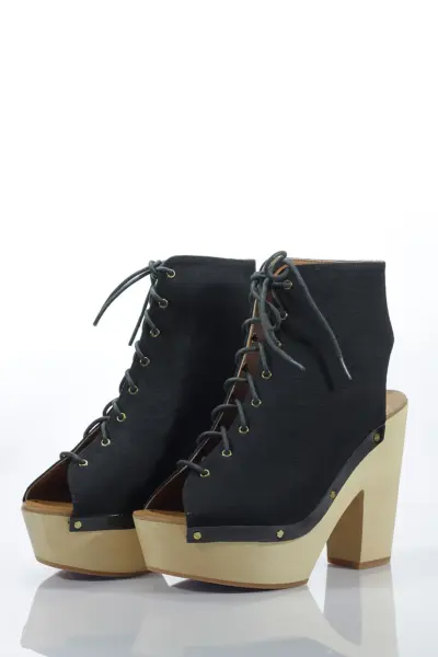 Sandale & Other Stories cu Talpă de Lemn Black