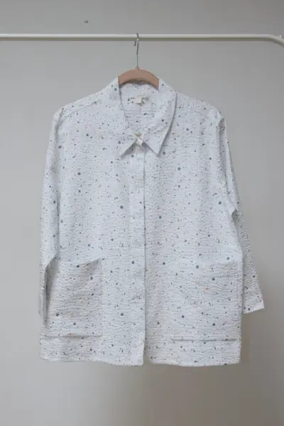 Cămașă COS Bumbac Creponat, mărimea 44/L-XL