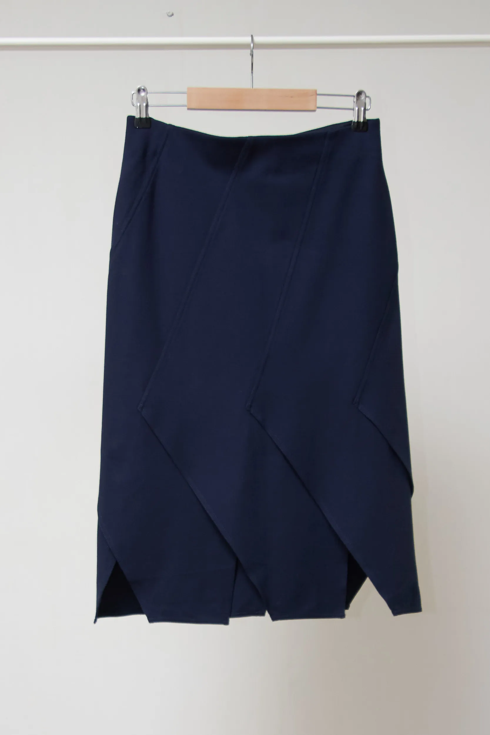 Fustă COS Panouri Bleumarin, XS
