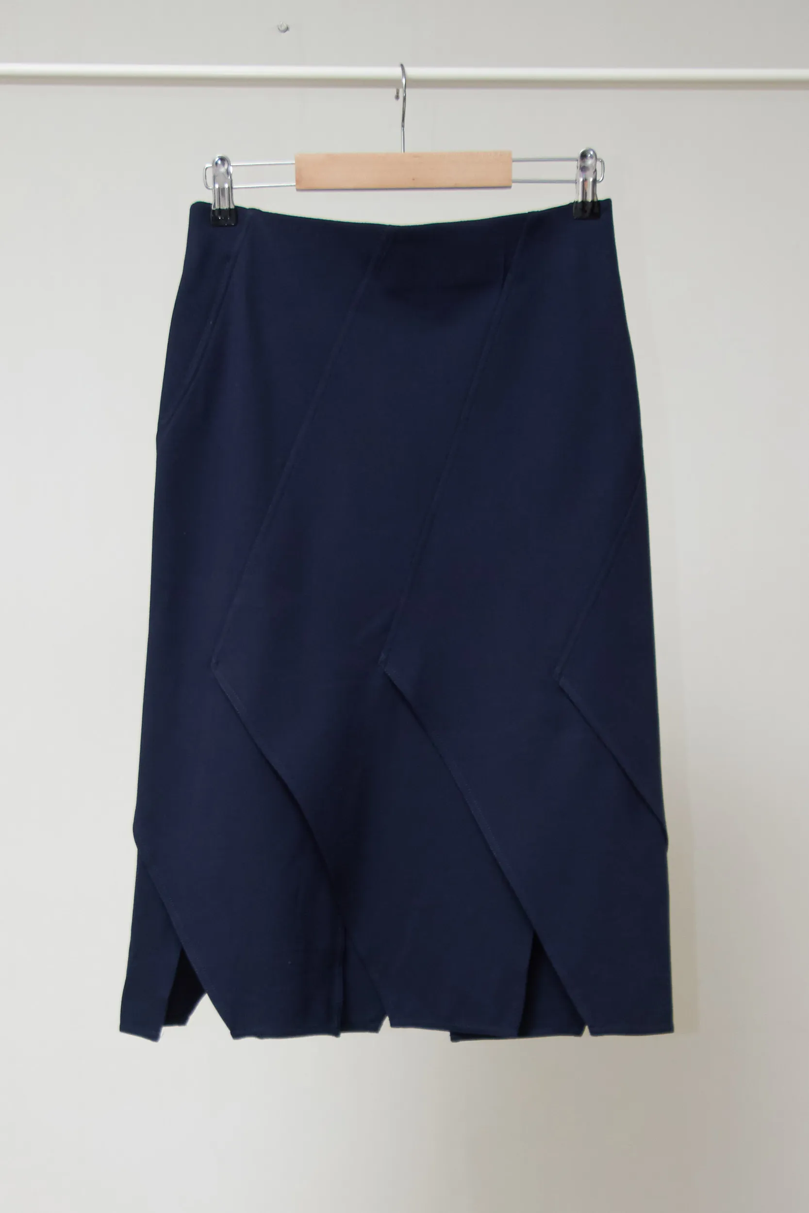 Fustă COS Panouri Bleumarin, XS - imagine 3