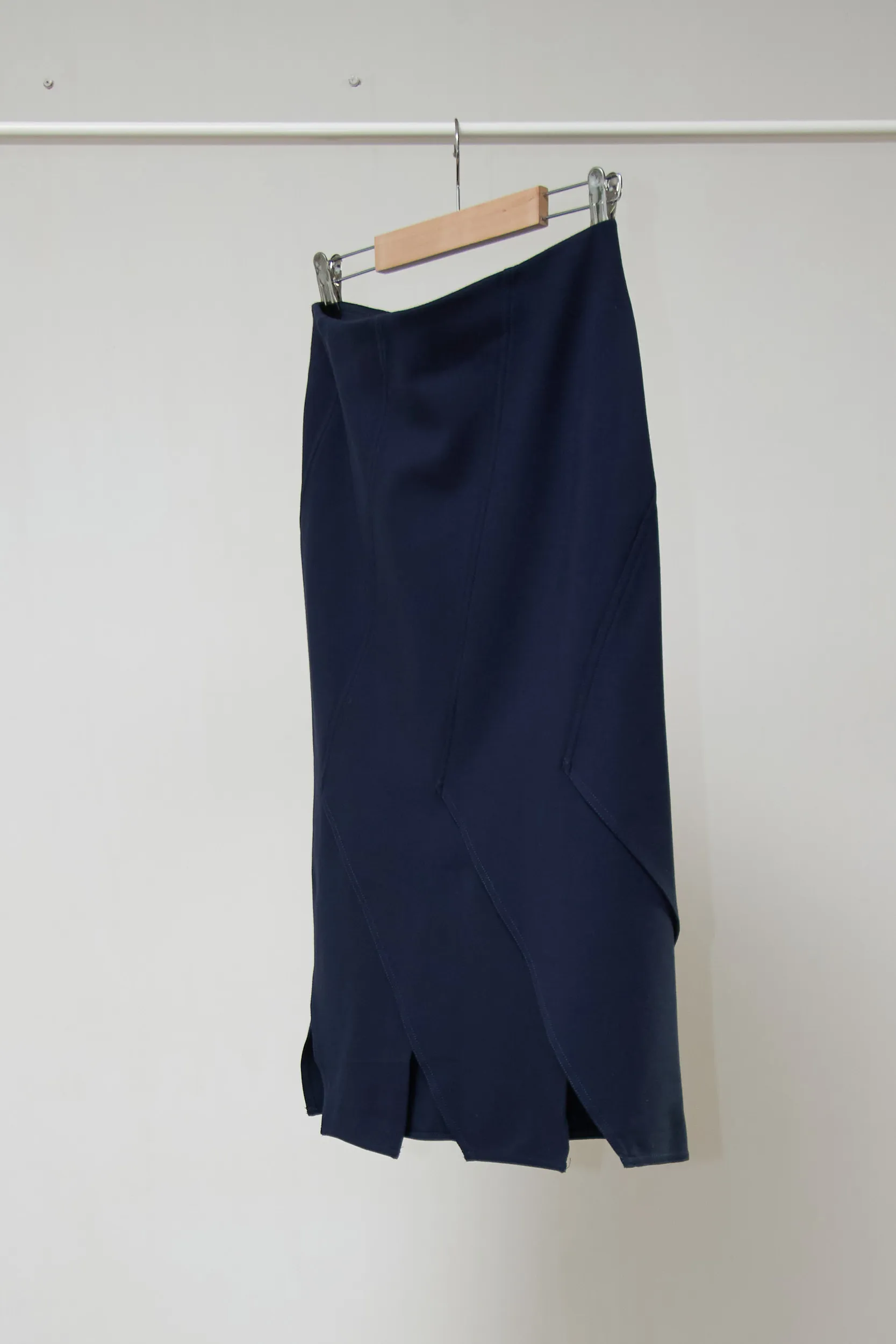 Fustă COS Panouri Bleumarin, XS - imagine 4