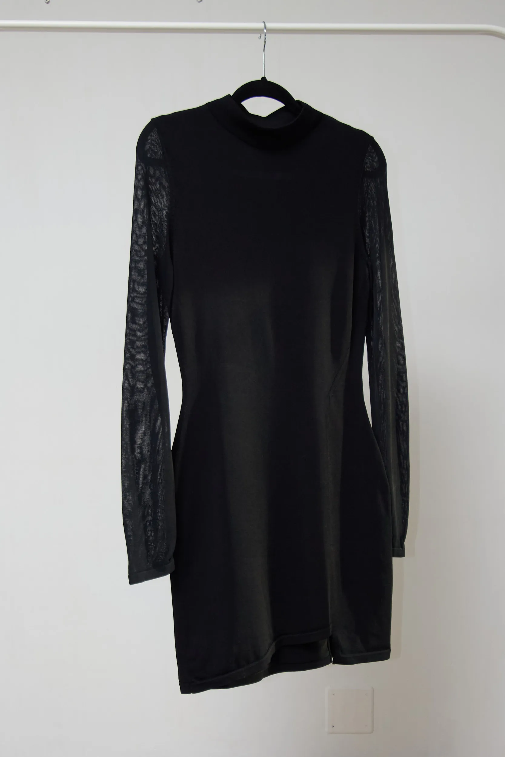 Rochie Tricotată Neagră &Other Stories, mărimea S/M - imagine 4
