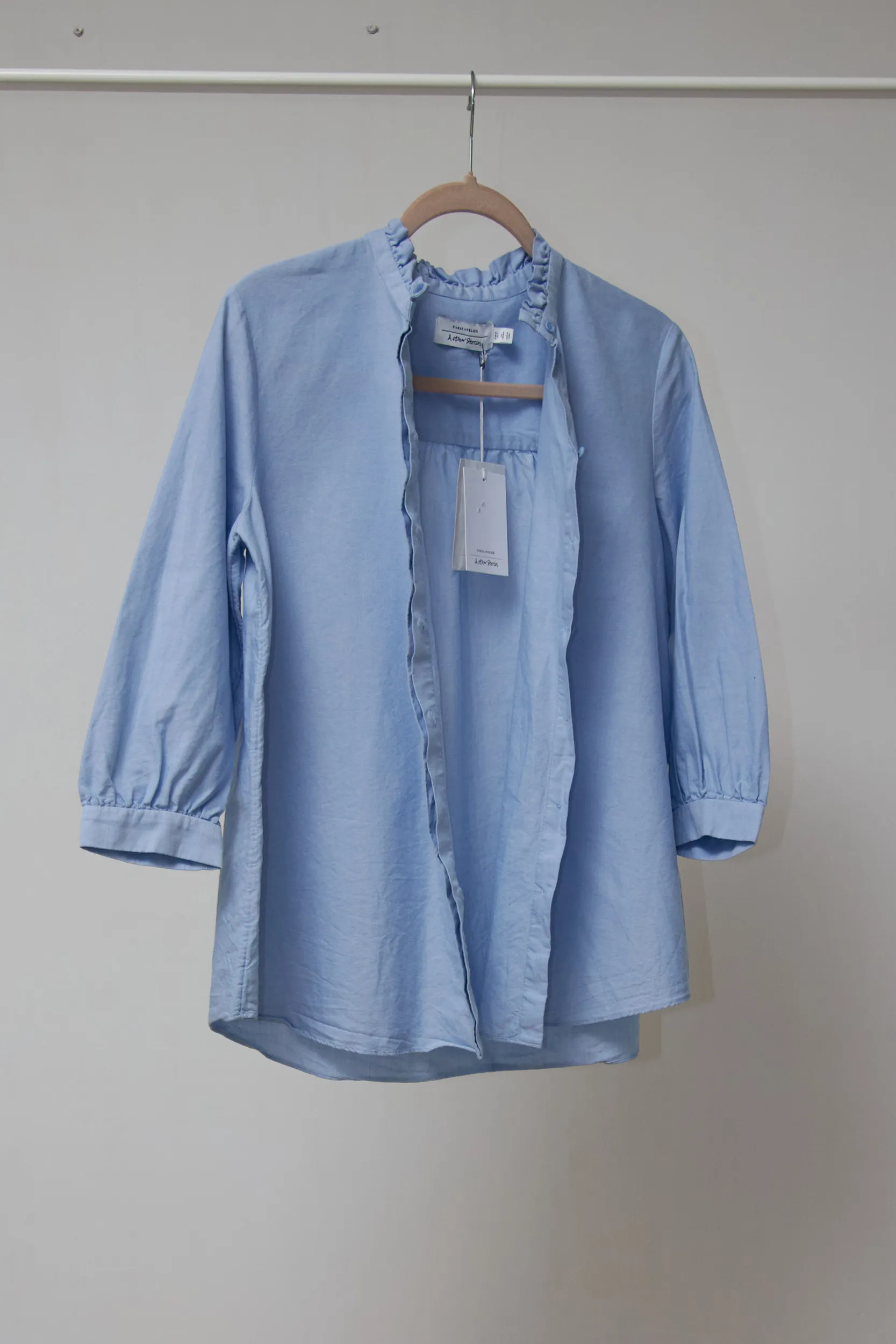 Cămașă Albastră Paris Atelier &Other Stories, mărimea 34/XS-S - imagine 6