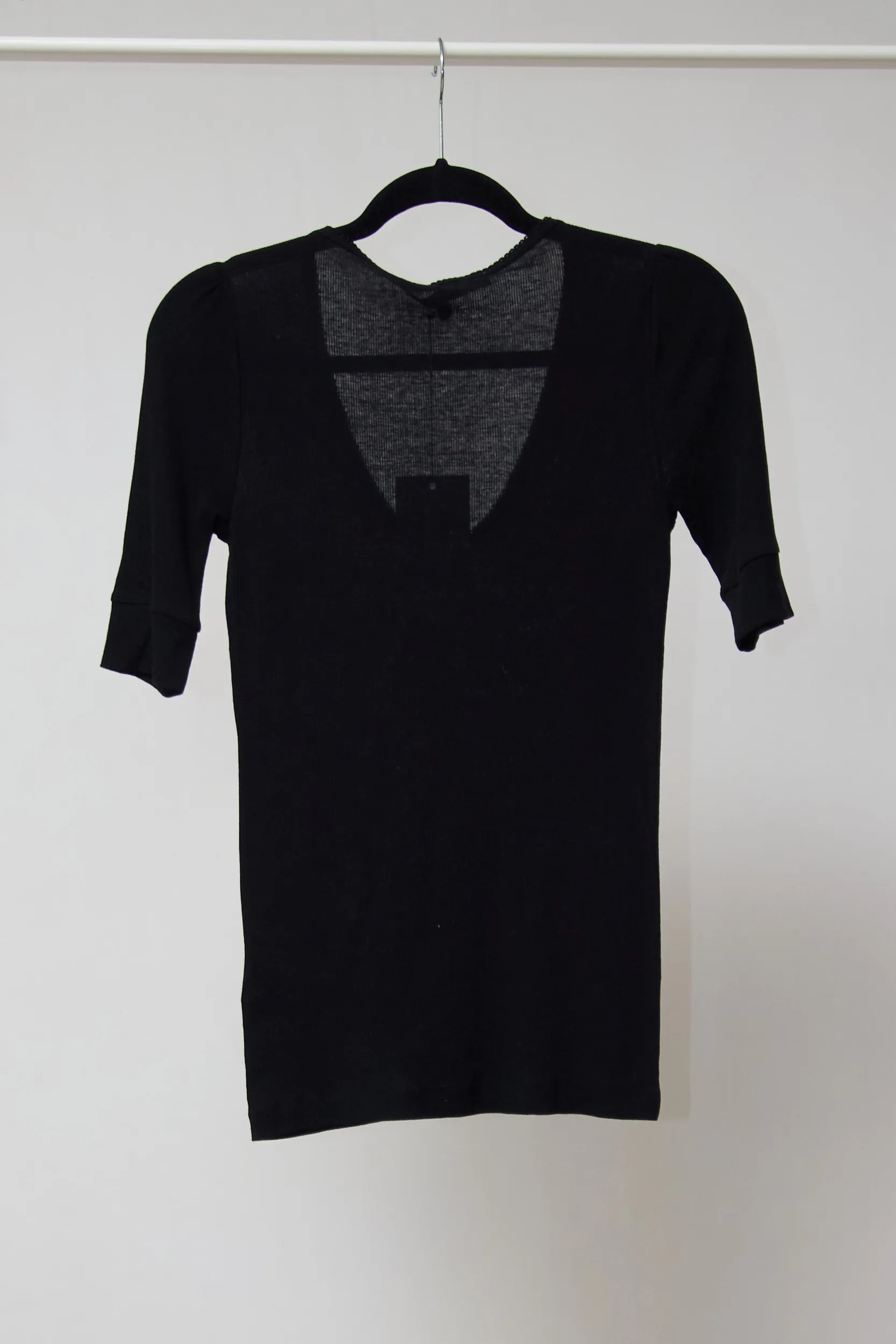 Tricou Negru &Other Stories Bumbac - imagine 3