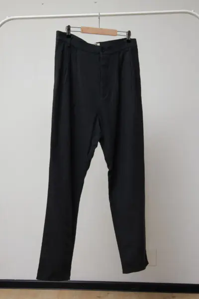 Pantaloni Largi din Bumbac Weekday- S/M