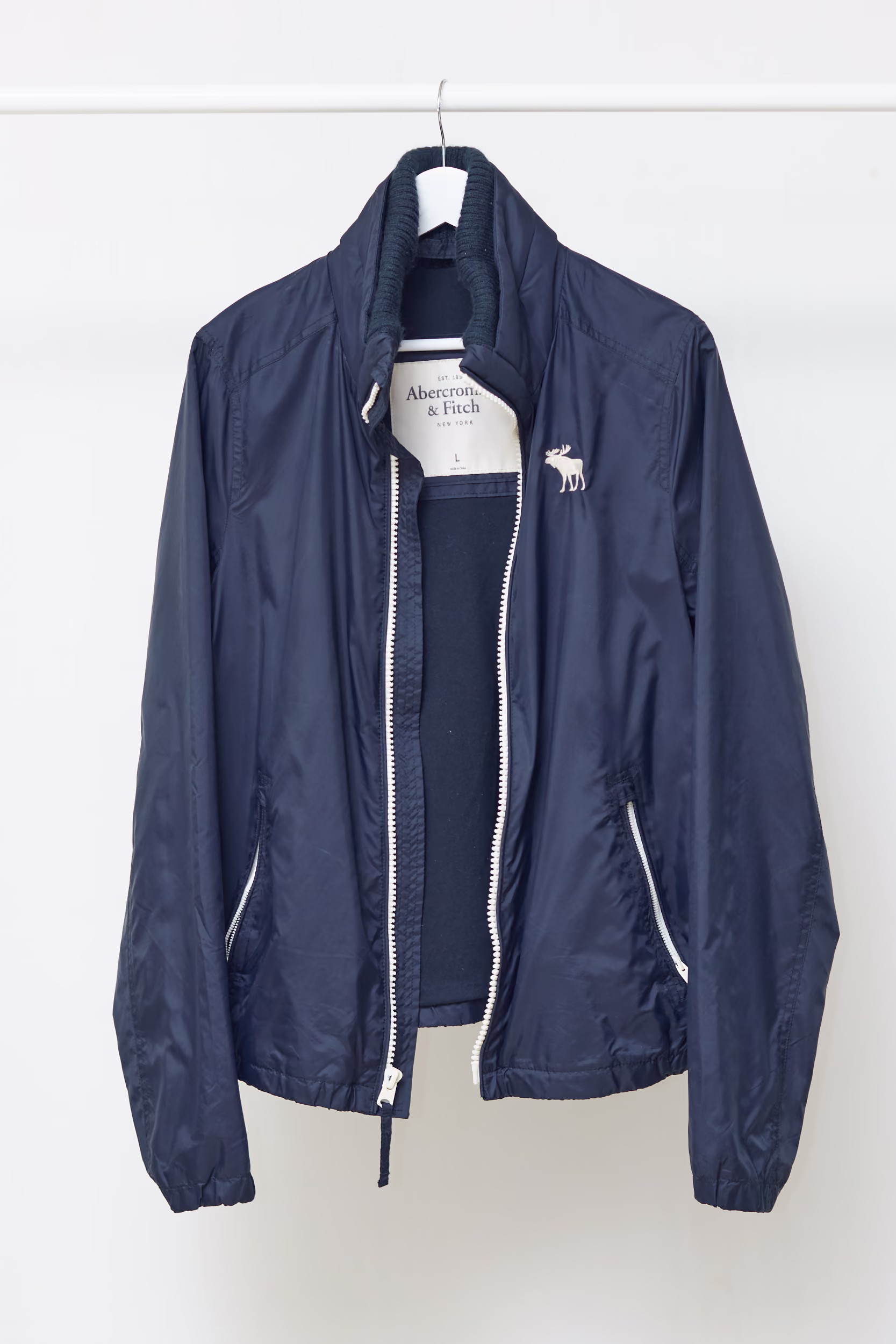 Jachetă Abercrombie & Fitch Windbreaker Y2K / Modern Retro L - imagine 2