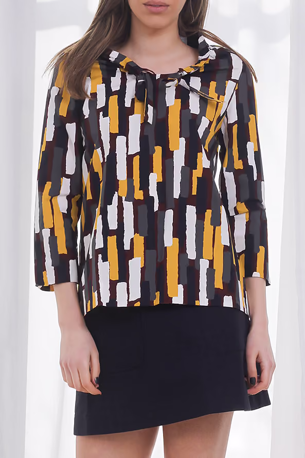 Cămașă COS Imprimeu Geometric, mărimea 36/S - imagine 5
