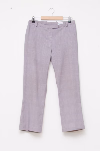 Pantaloni Hennes – Imprimeu Carouri Glen Plaid - S/M
