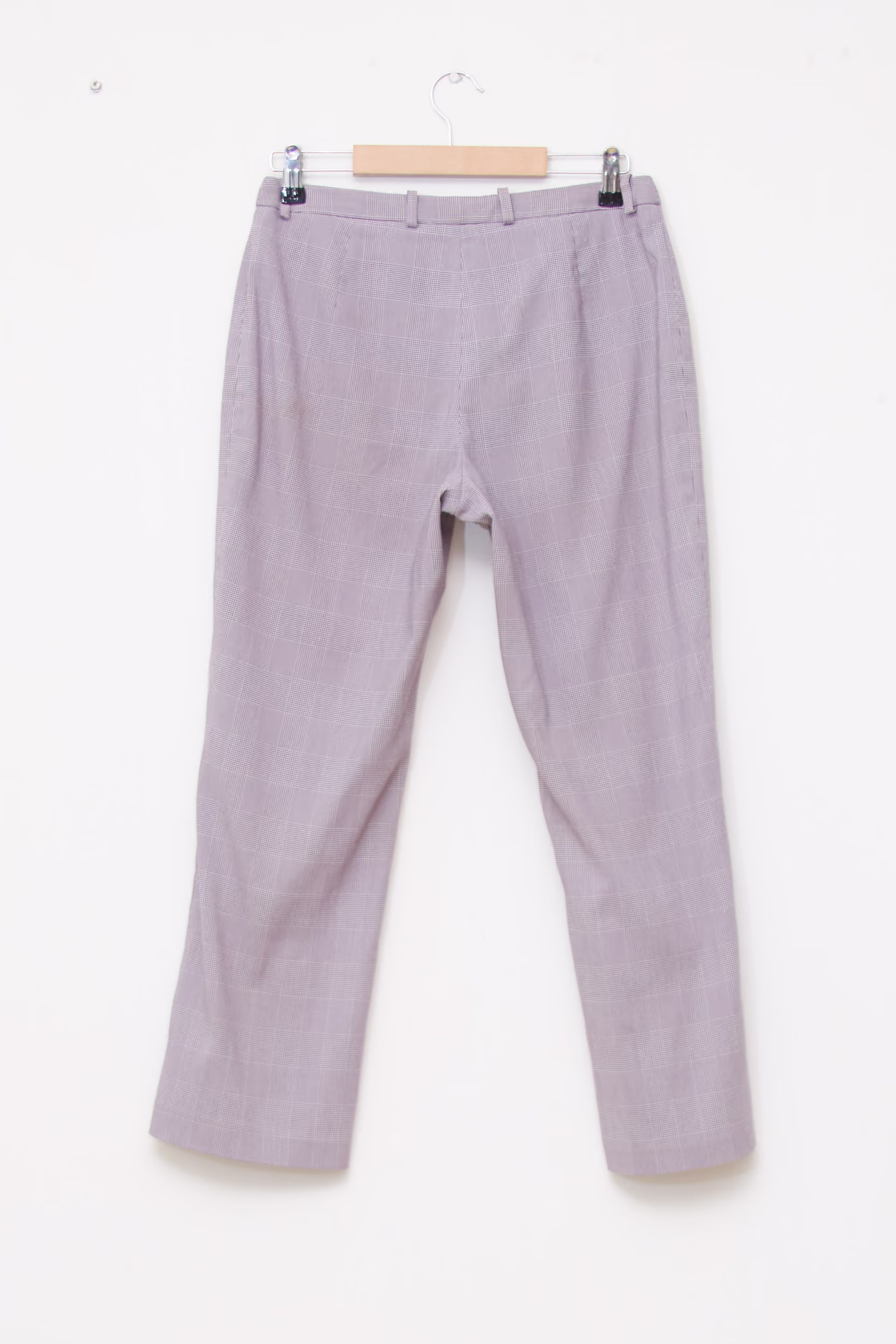 Pantaloni Hennes – Imprimeu Carouri Glen Plaid - S/M - imagine 4
