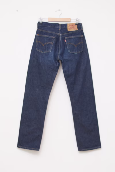 Levi's 501 – Denim Rigid Albastru Mediu S/M