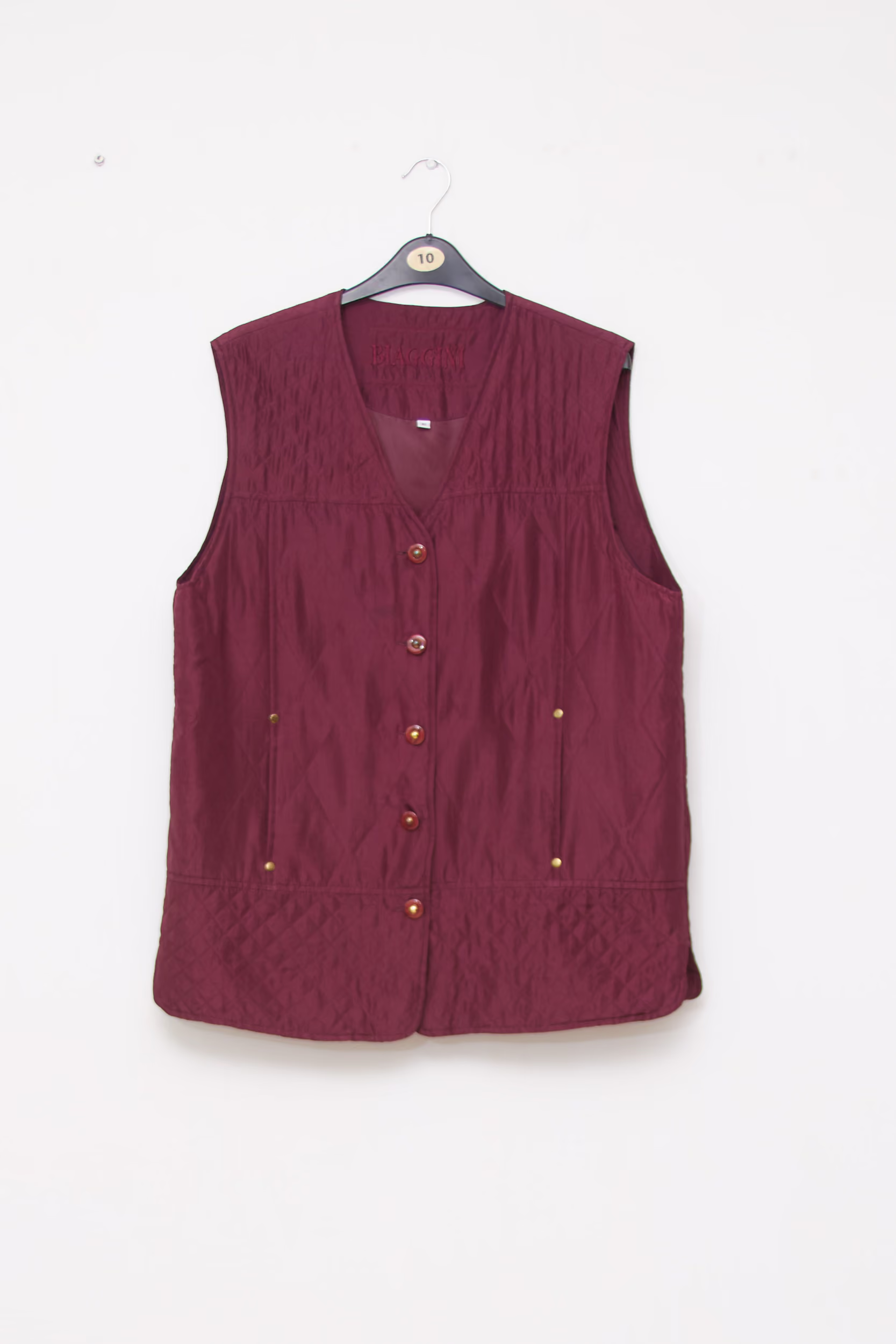 Vestă Biaggini – 100% Mătase Naturală - L