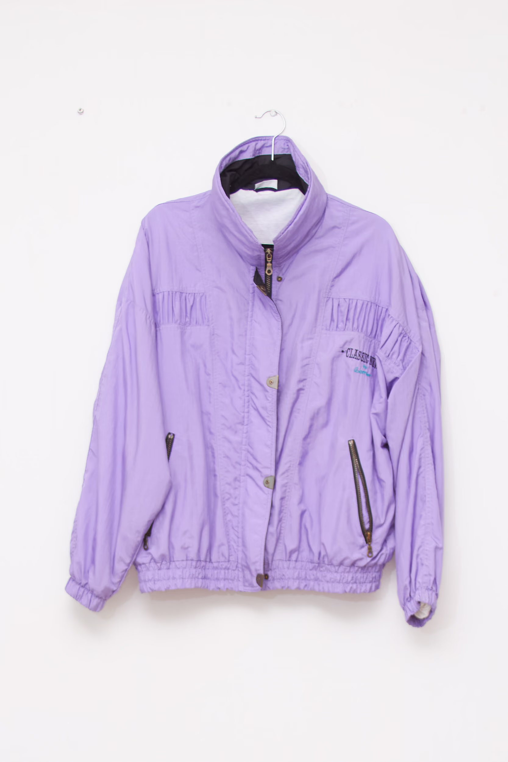 Jachetă Vintage „Classic Wind” – Lilac - L/XL - imagine 2
