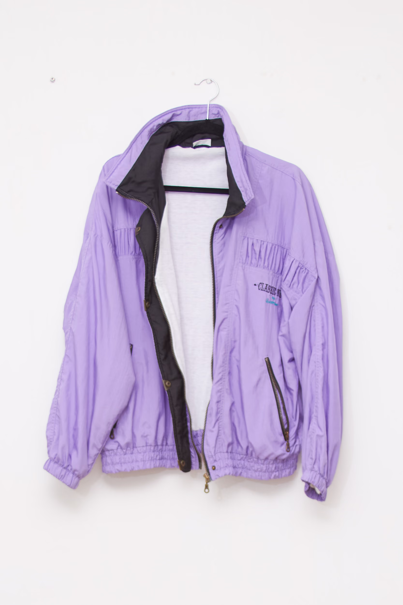 Jachetă Vintage „Classic Wind” – Lilac - L/XL - imagine 4