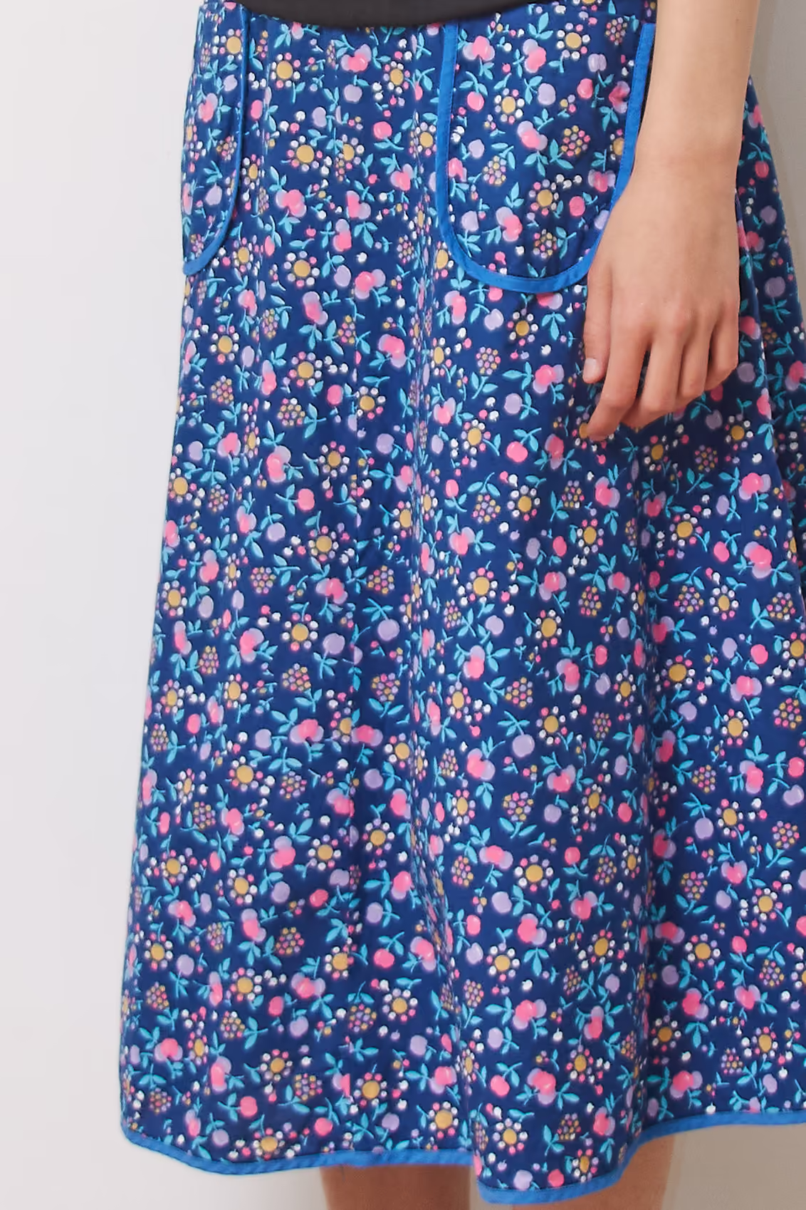 Rochie vintage din bumbac în stil Miu Miu - M/L - imagine 6