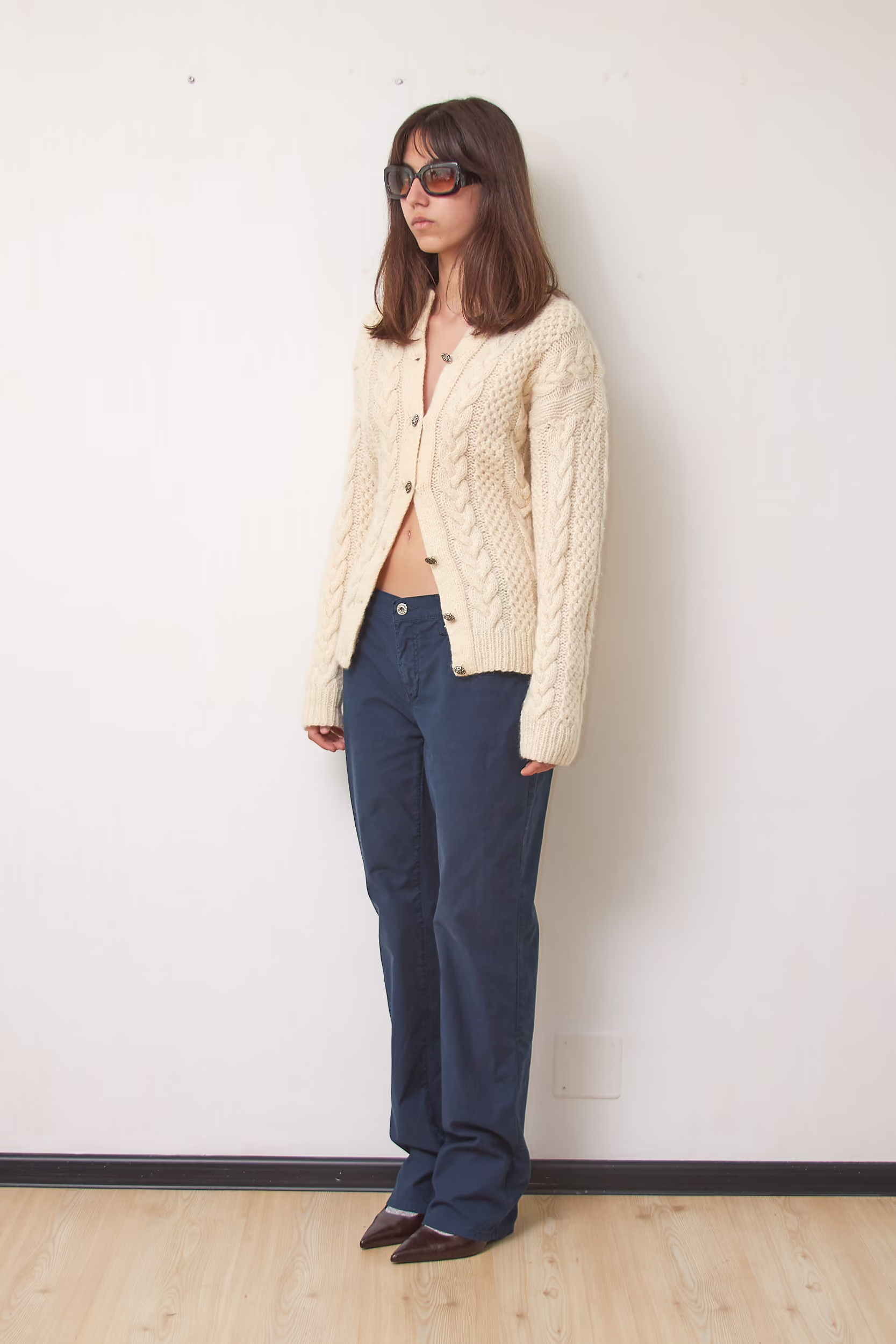 Jeans Krizia din bumbac - M