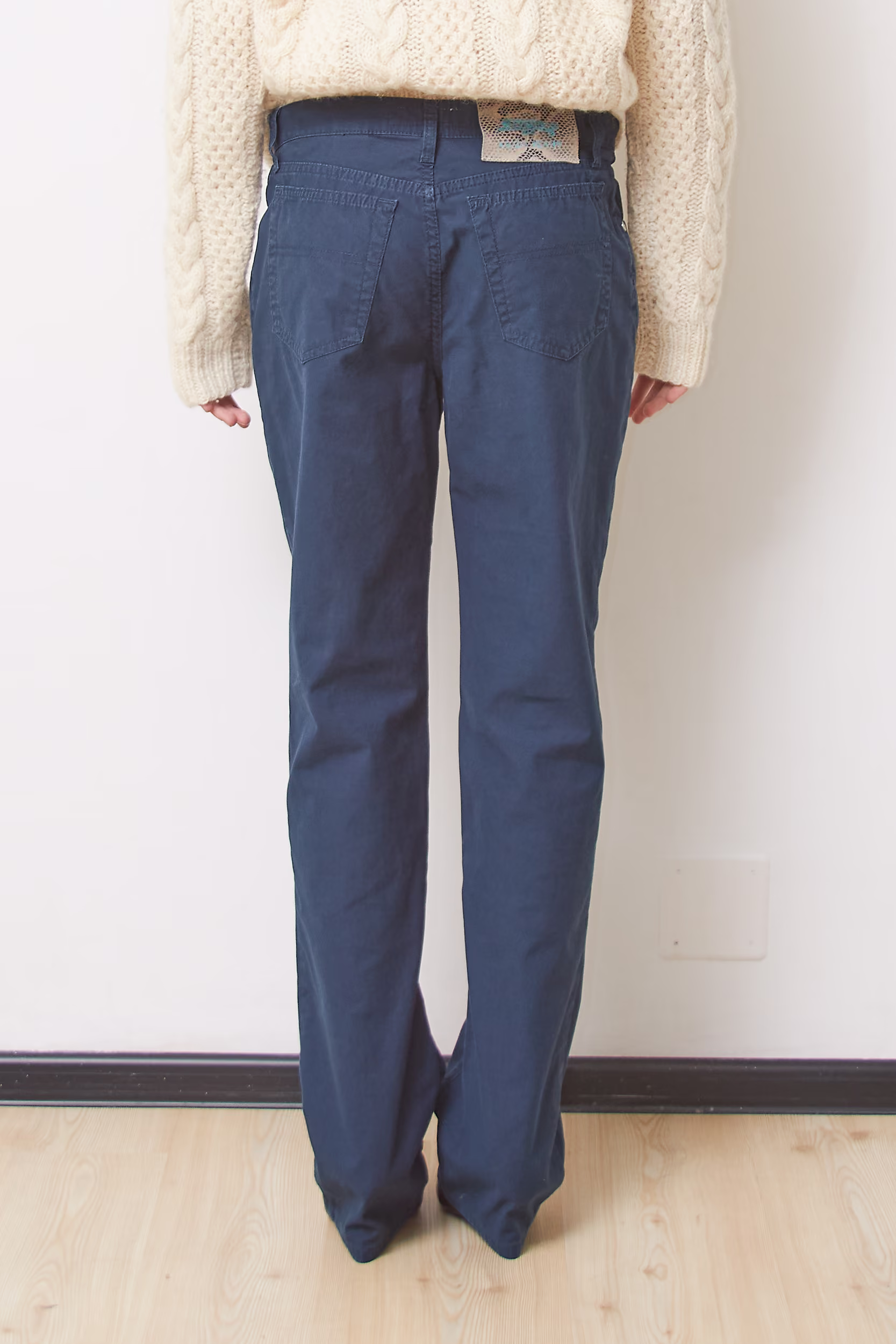 Jeans Krizia din bumbac - M - imagine 4