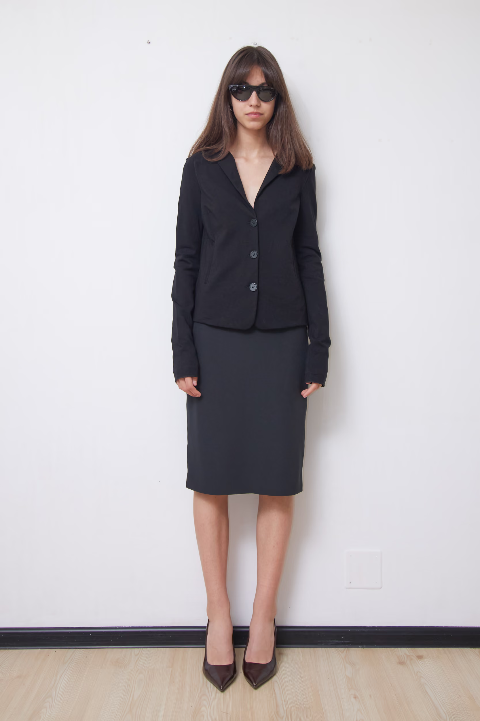 Sacou din tricot premium de înaltă densitate - Emporio Armani - S - imagine 2