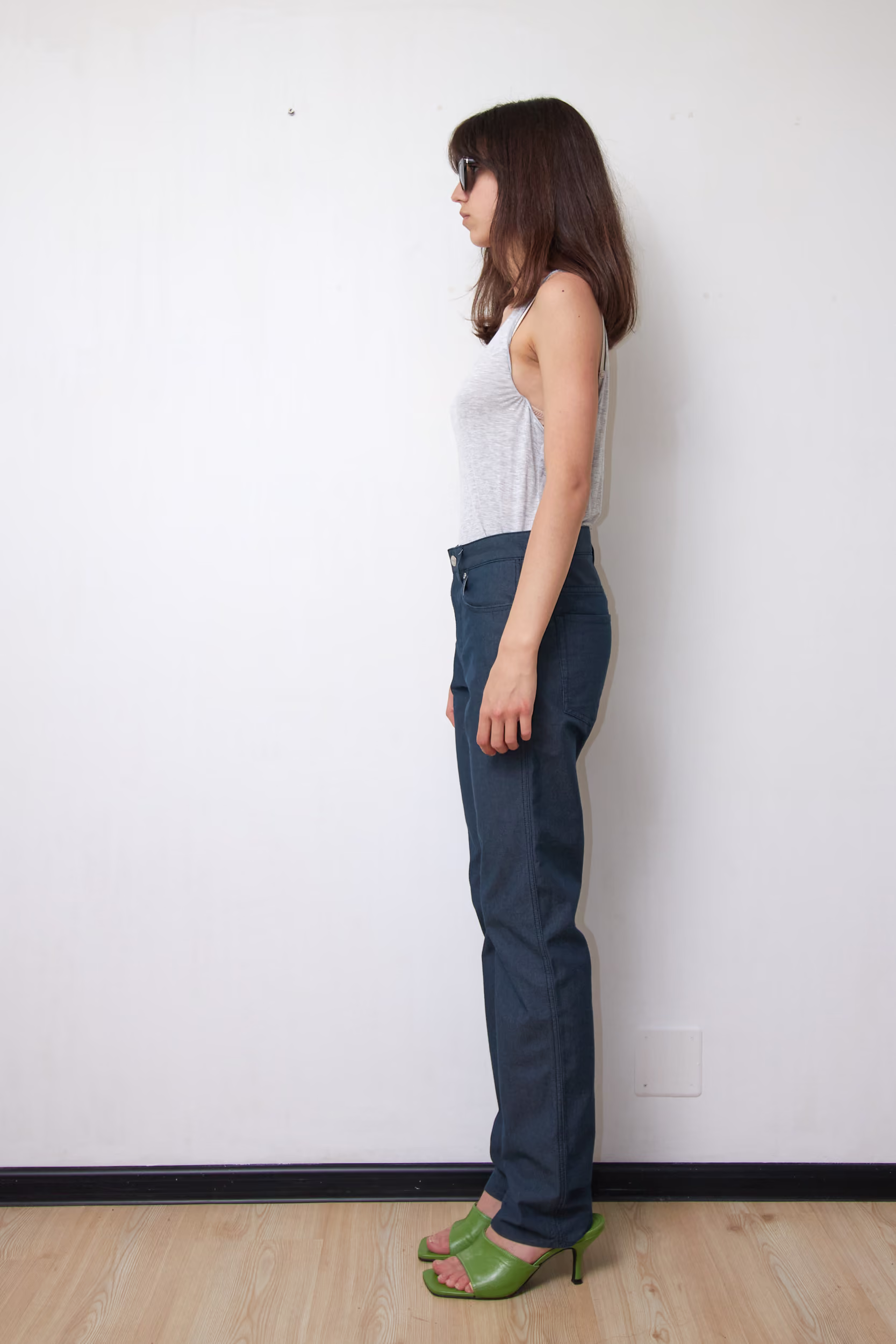 Pantaloni Tip Jeans Indigo în Stil Clasic Slim-Straight - Hugo Boss - S - imagine 2