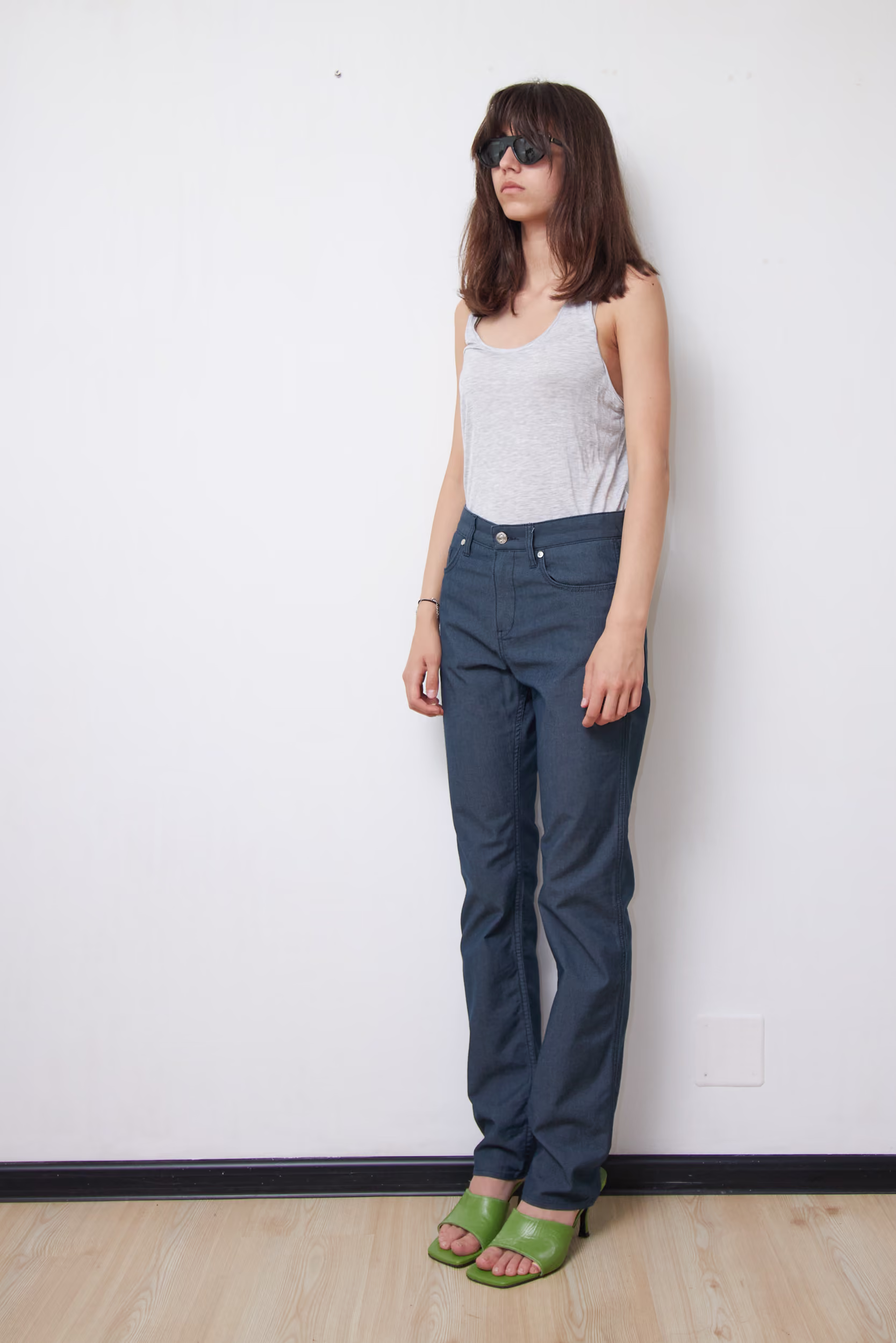 Pantaloni Tip Jeans Indigo în Stil Clasic Slim-Straight - Hugo Boss - S - imagine 5