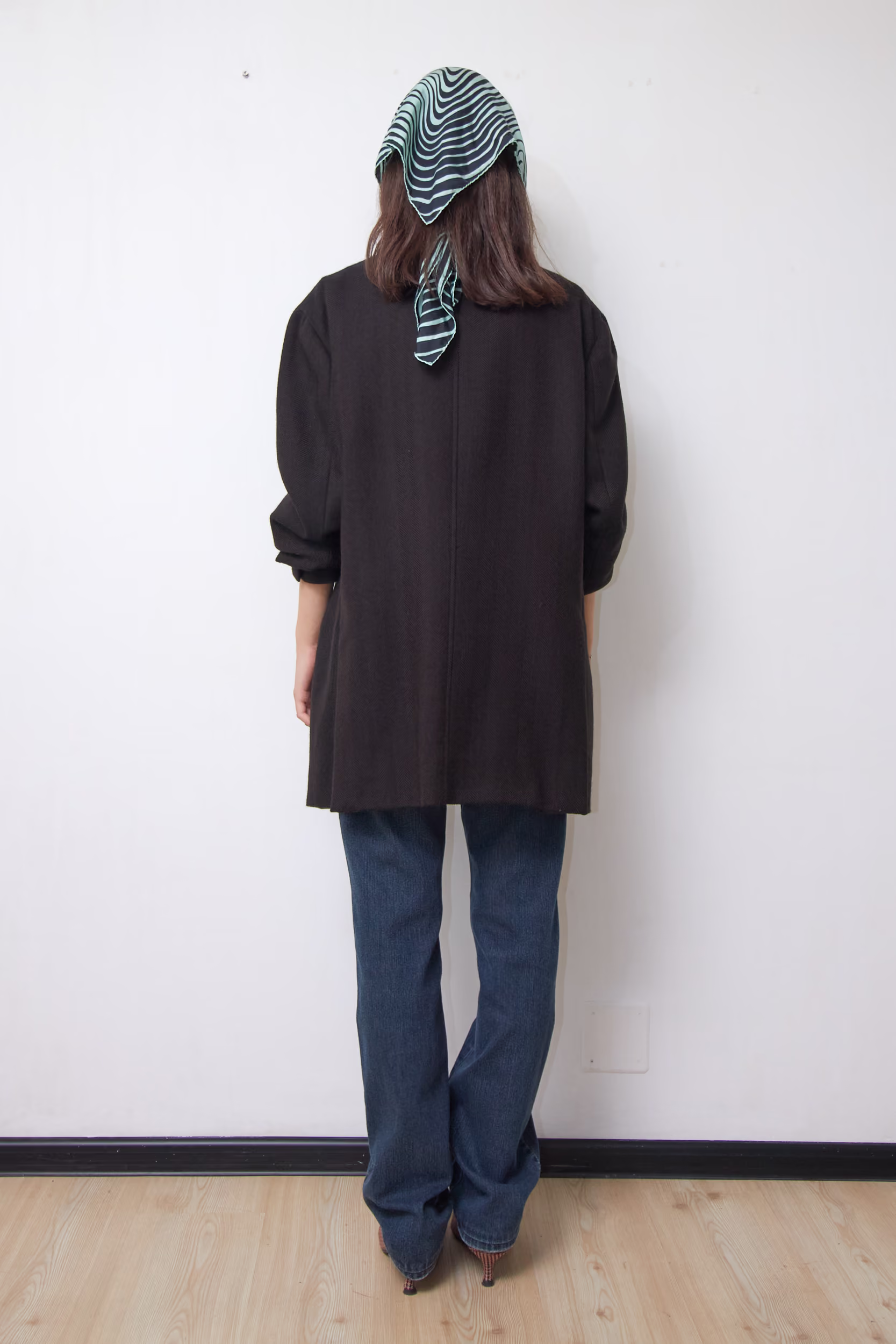 Sacou Vintage ETRO Milano din Lână Virgină și Cașmir - L-XL - imagine 3